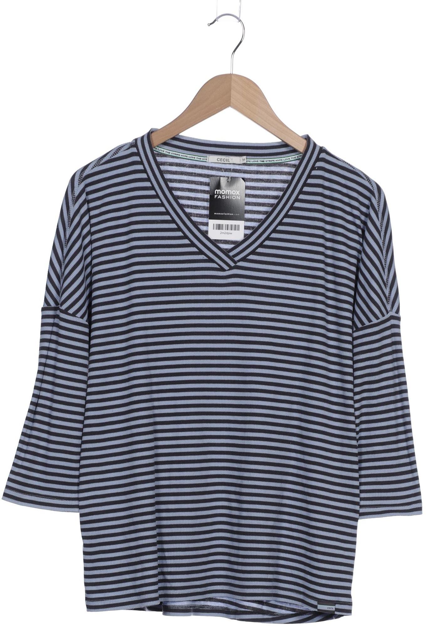 

Cecil Damen Langarmshirt, blau, Gr. 38