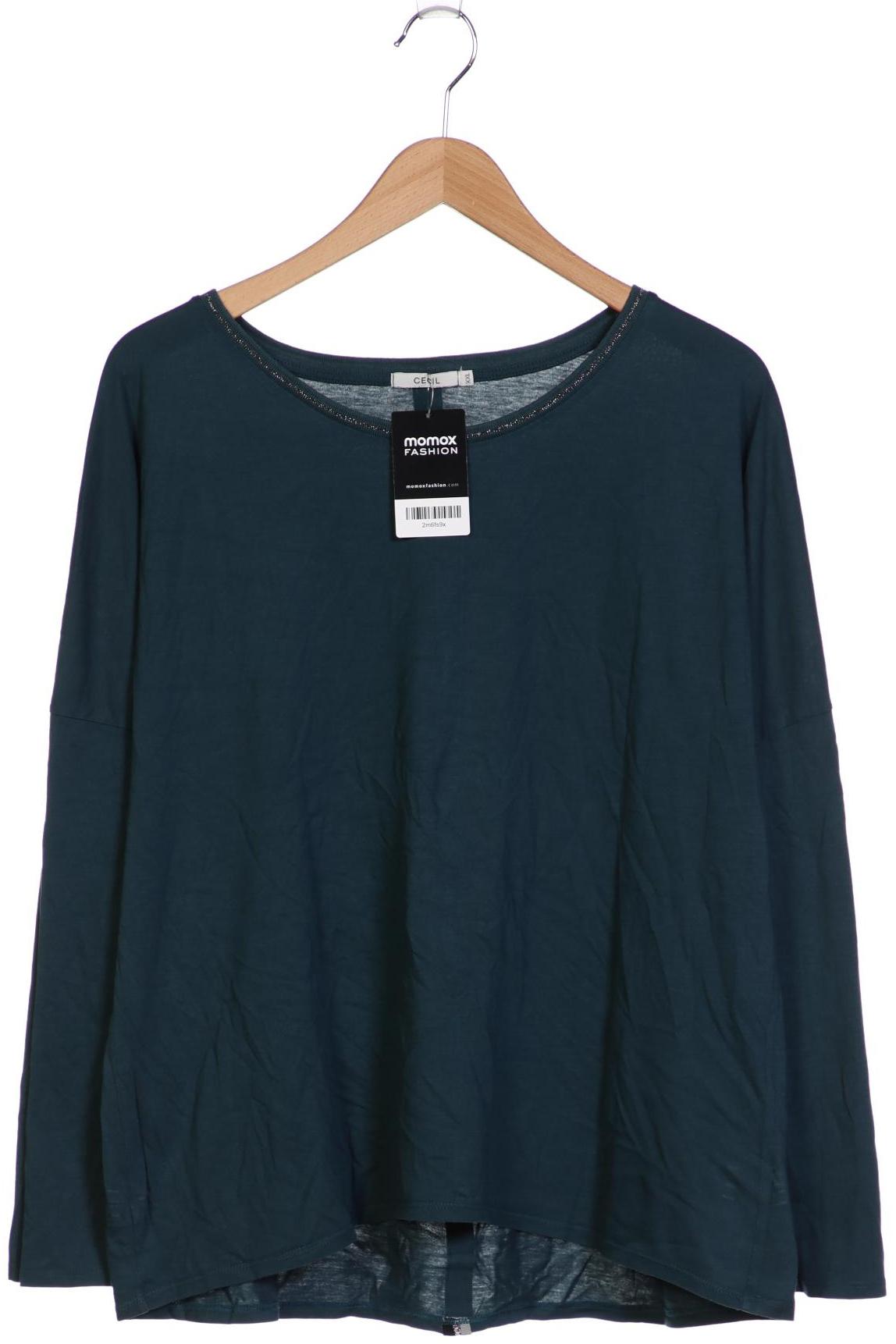 

CECIL Damen Langarmshirt, türkis