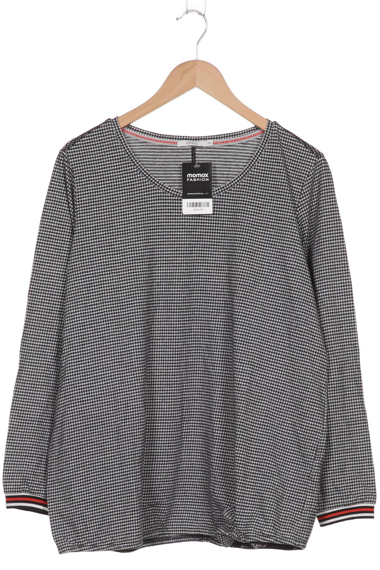 

CECIL Damen Langarmshirt, schwarz