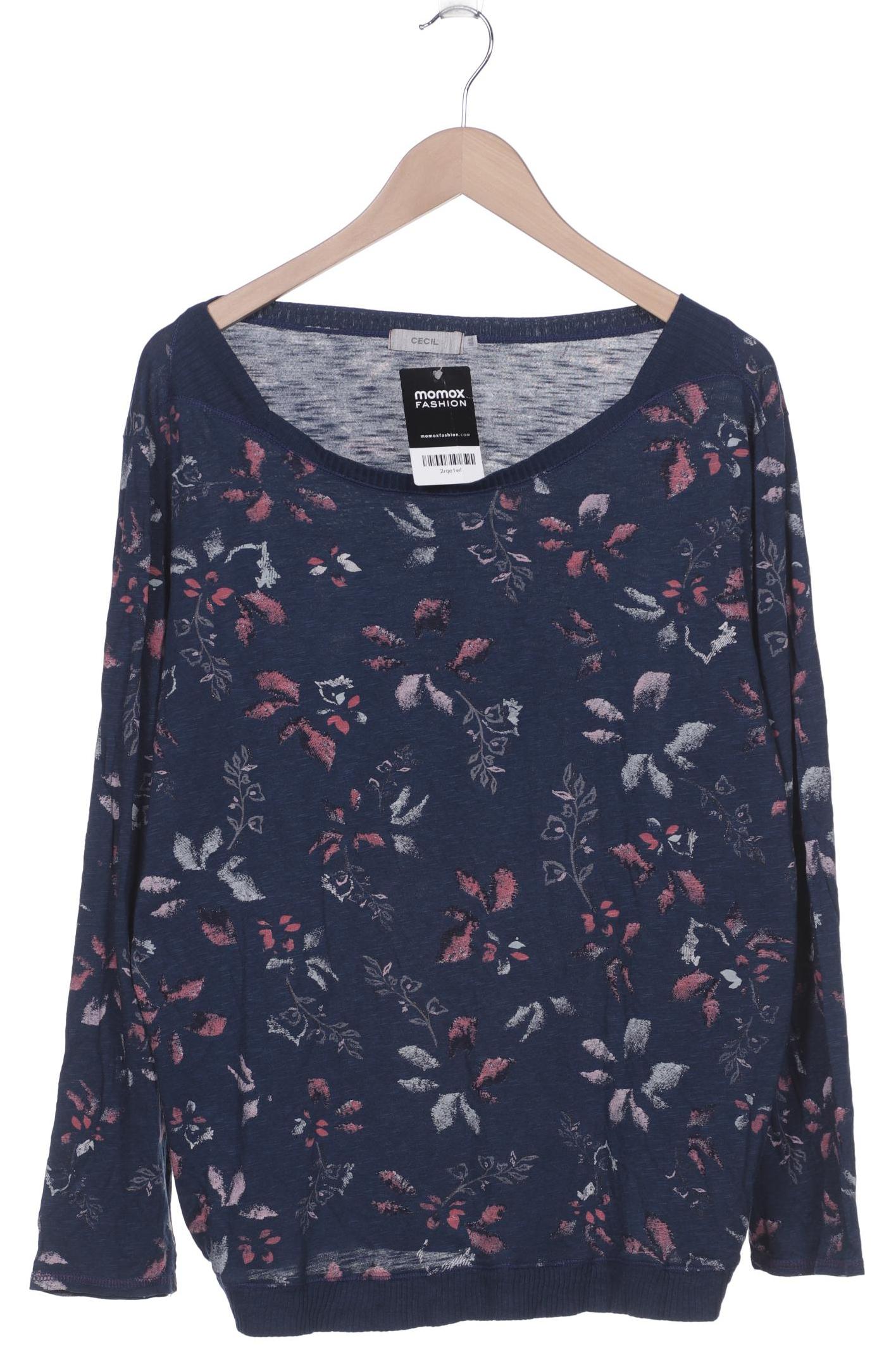 

CECIL Damen Langarmshirt, marineblau