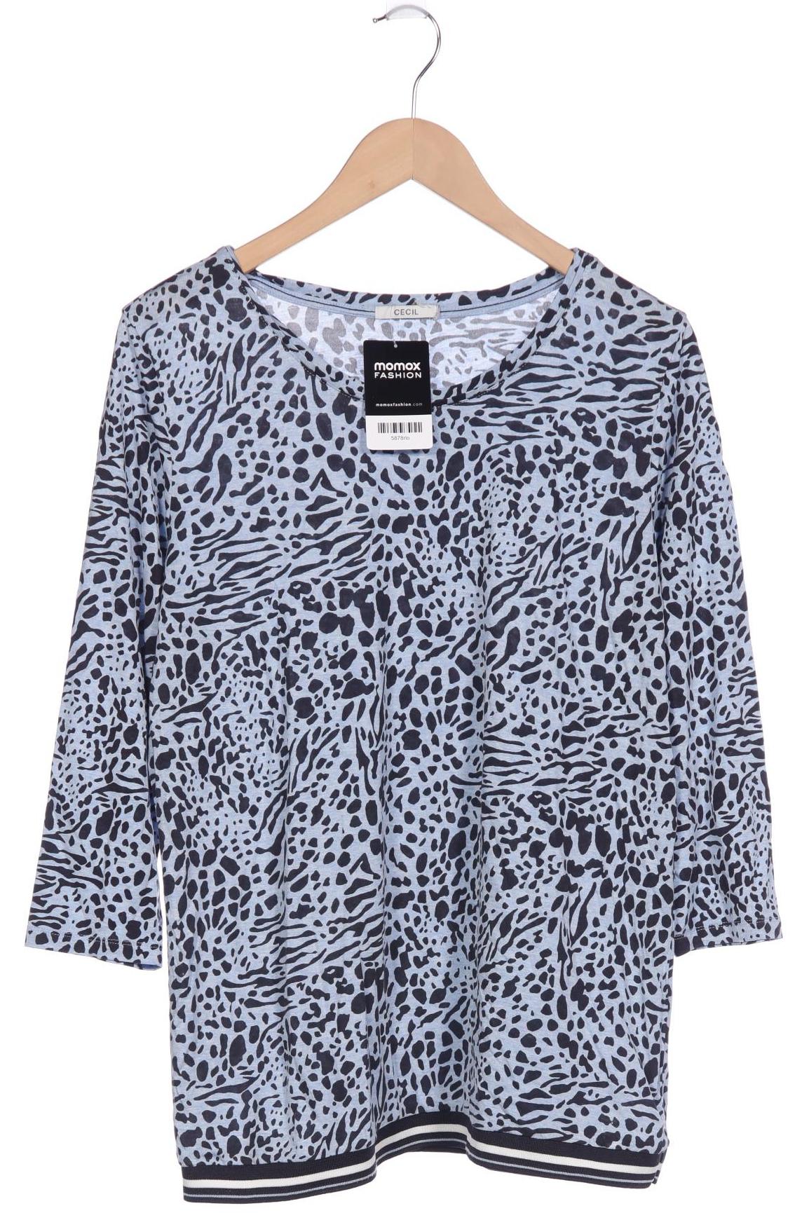 

Cecil Damen Langarmshirt, hellblau, Gr. 46