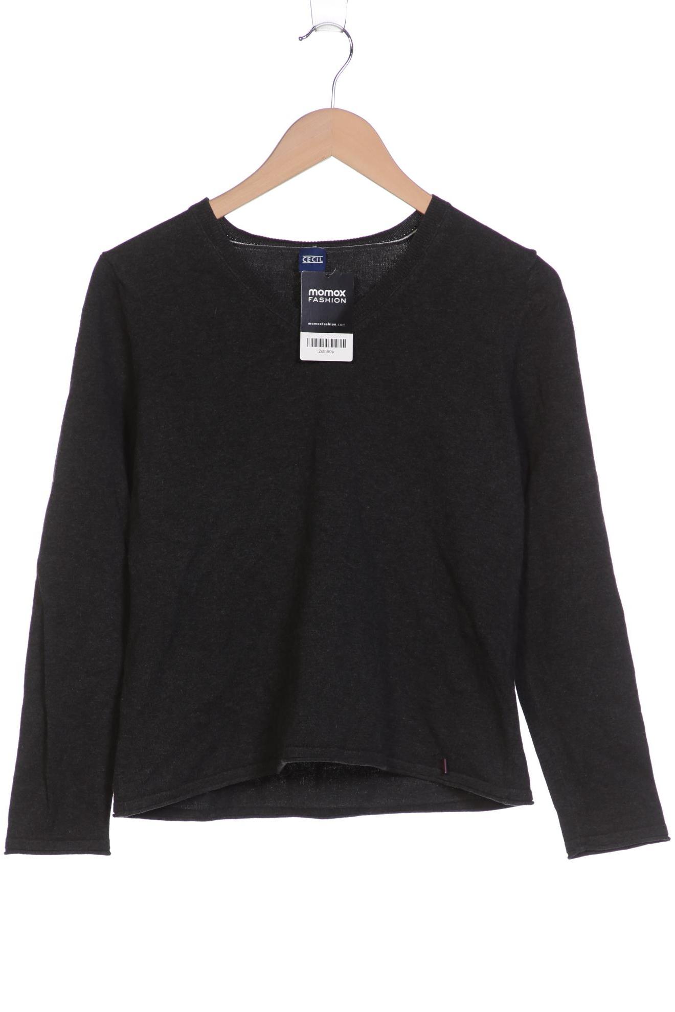 

Cecil Damen Langarmshirt, grau, Gr. 38