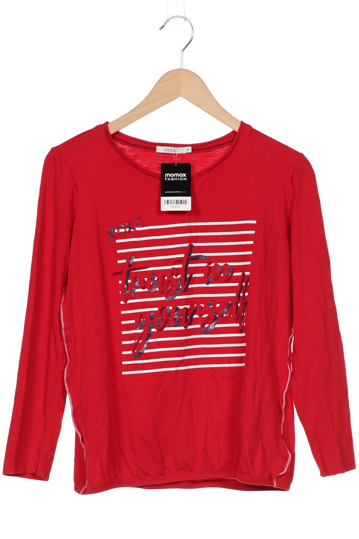 

CECIL Damen Langarmshirt, rot