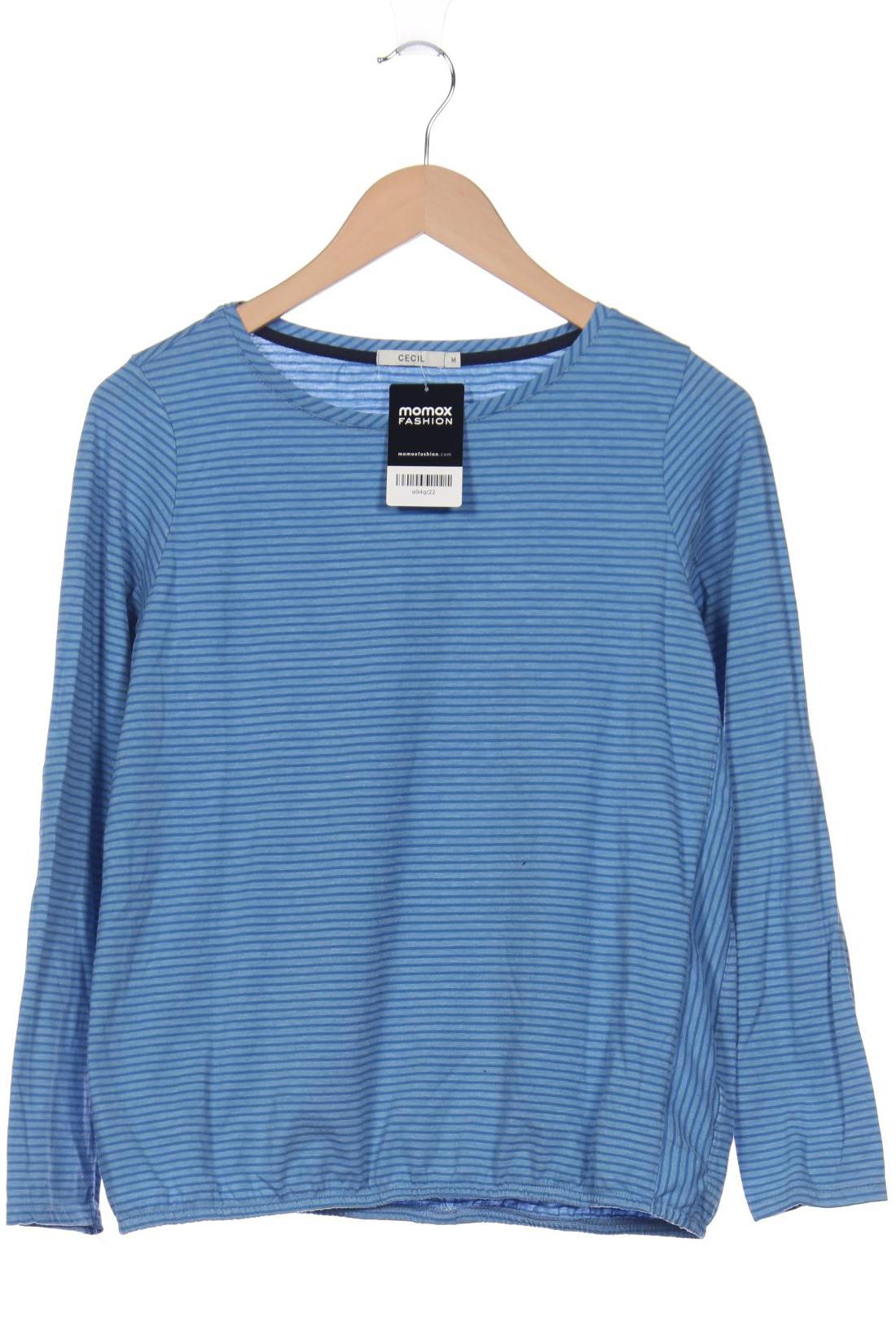 

Cecil Damen Langarmshirt, blau, Gr. 38