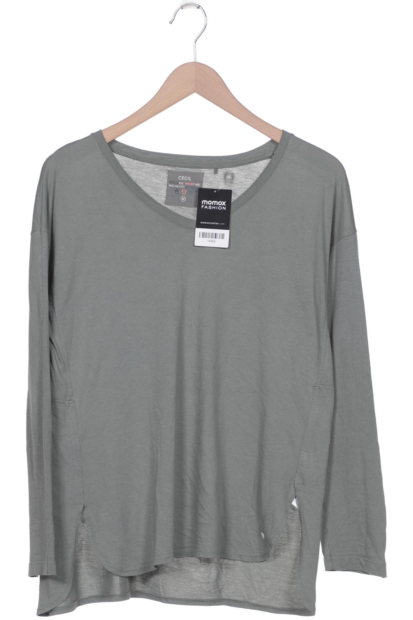 

Cecil Damen Langarmshirt, grün, Gr. 38