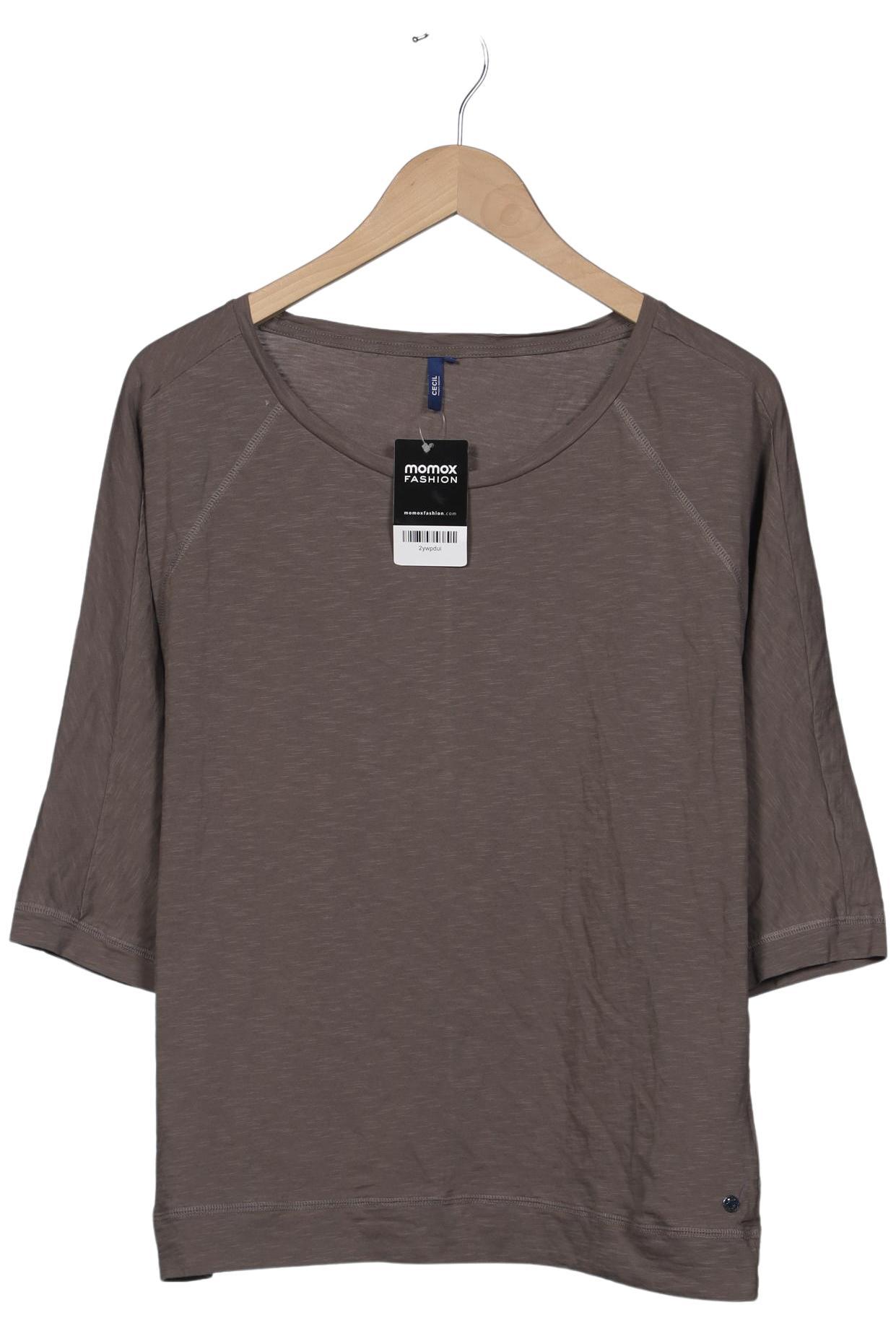 

Cecil Damen Langarmshirt, braun, Gr. 42