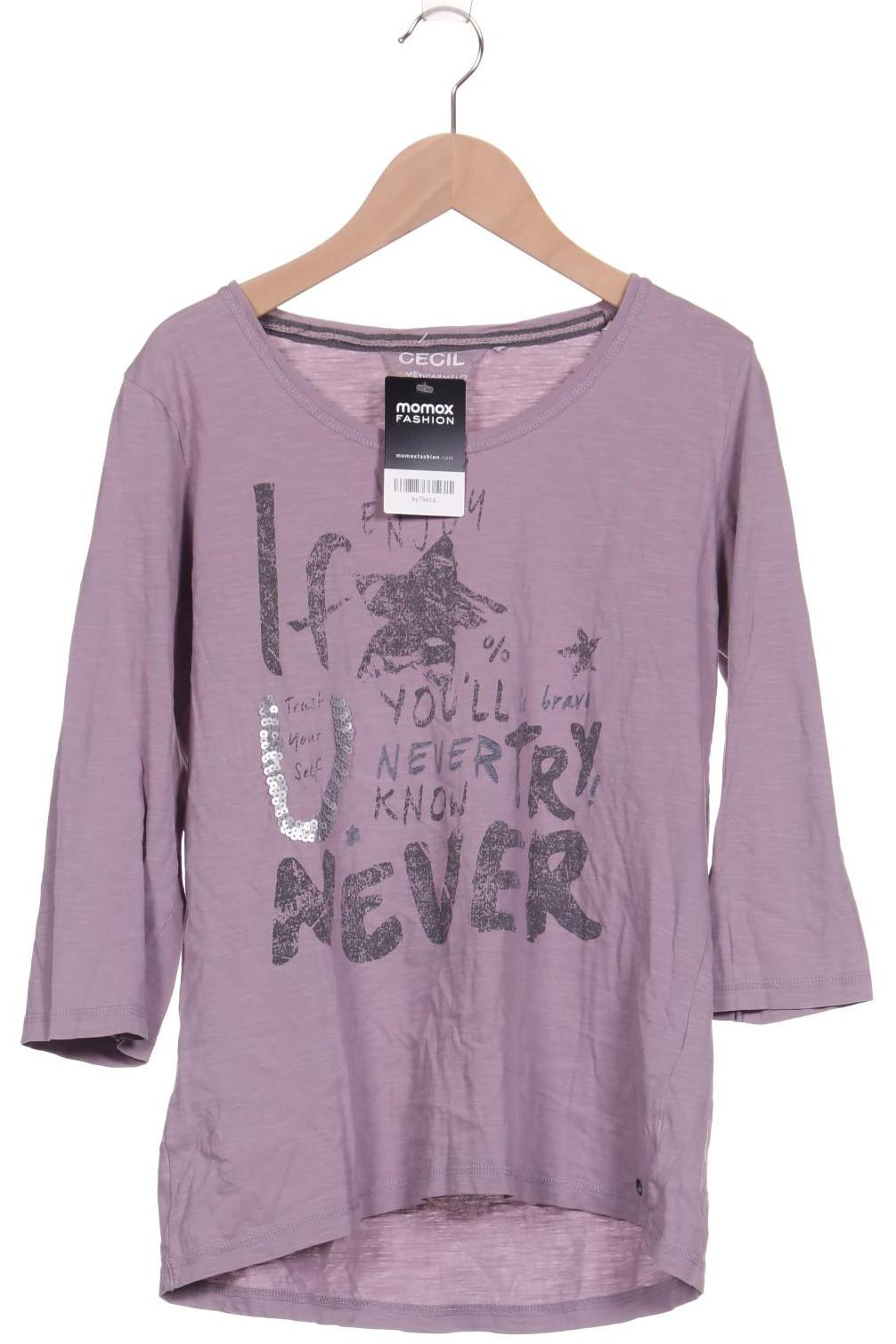 

Cecil Damen Langarmshirt, flieder, Gr. 38