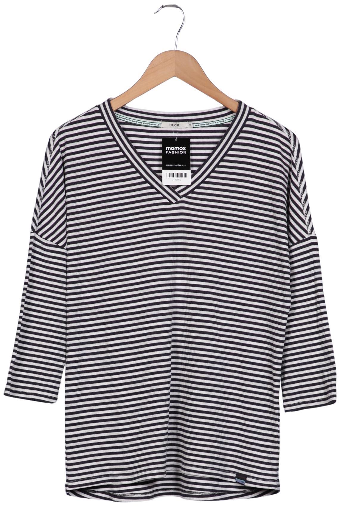 

Cecil Damen Langarmshirt, marineblau, Gr. 38