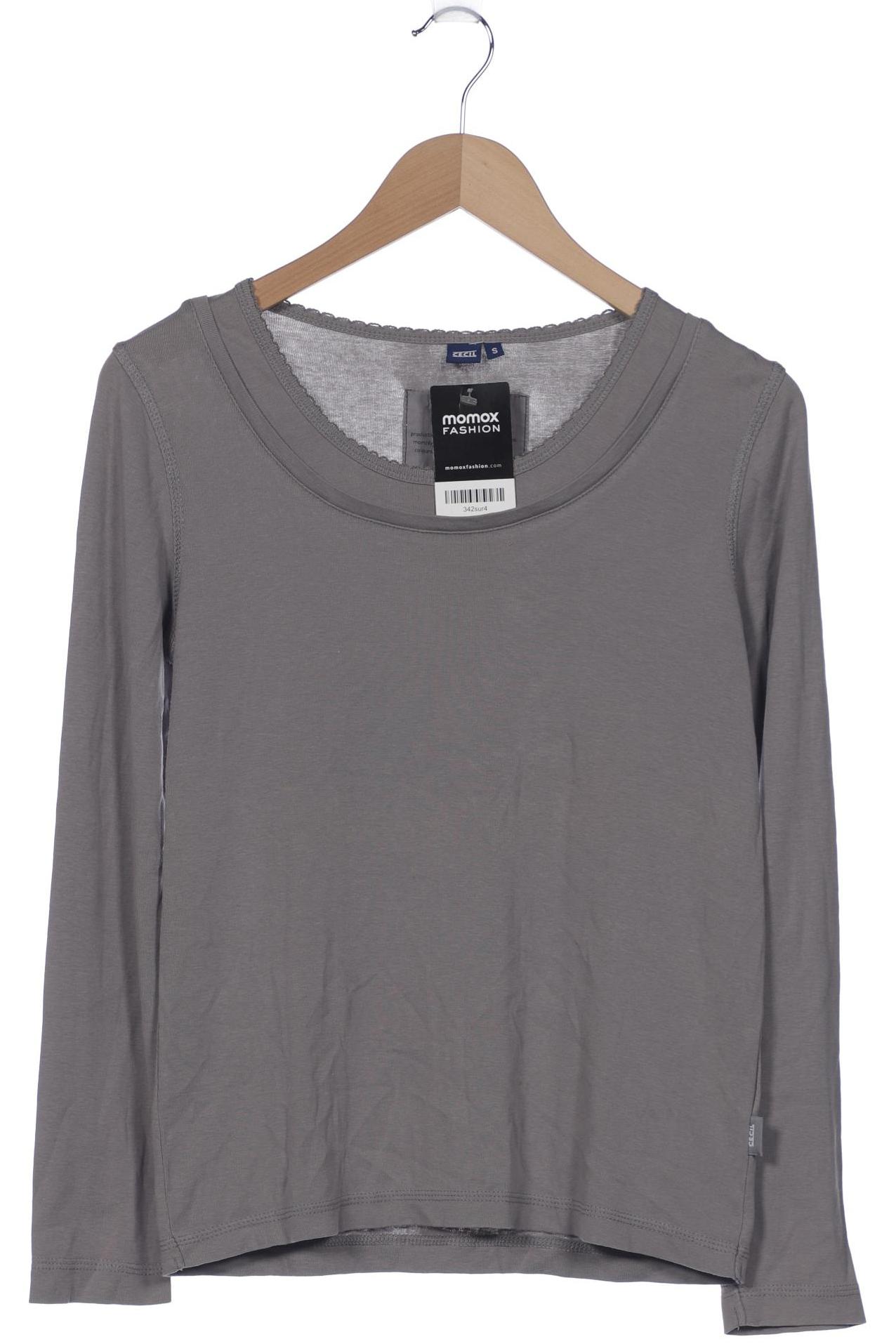

CECIL Damen Langarmshirt, grau