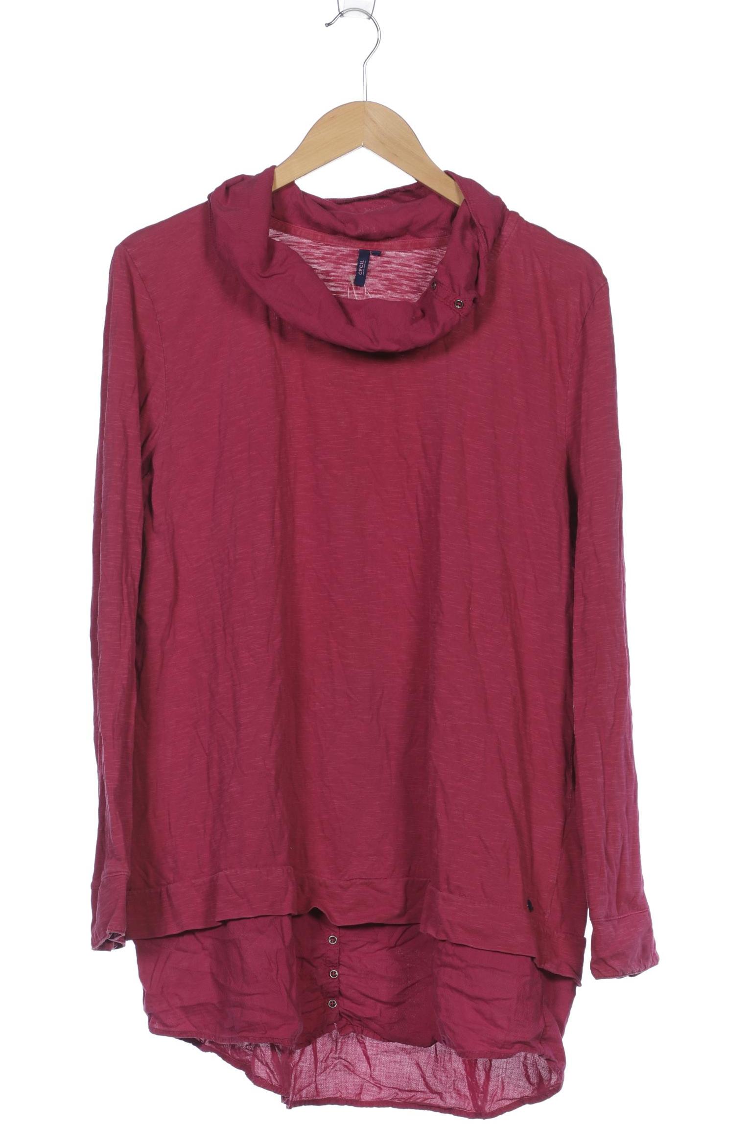 

Cecil Damen Langarmshirt, pink, Gr. 46