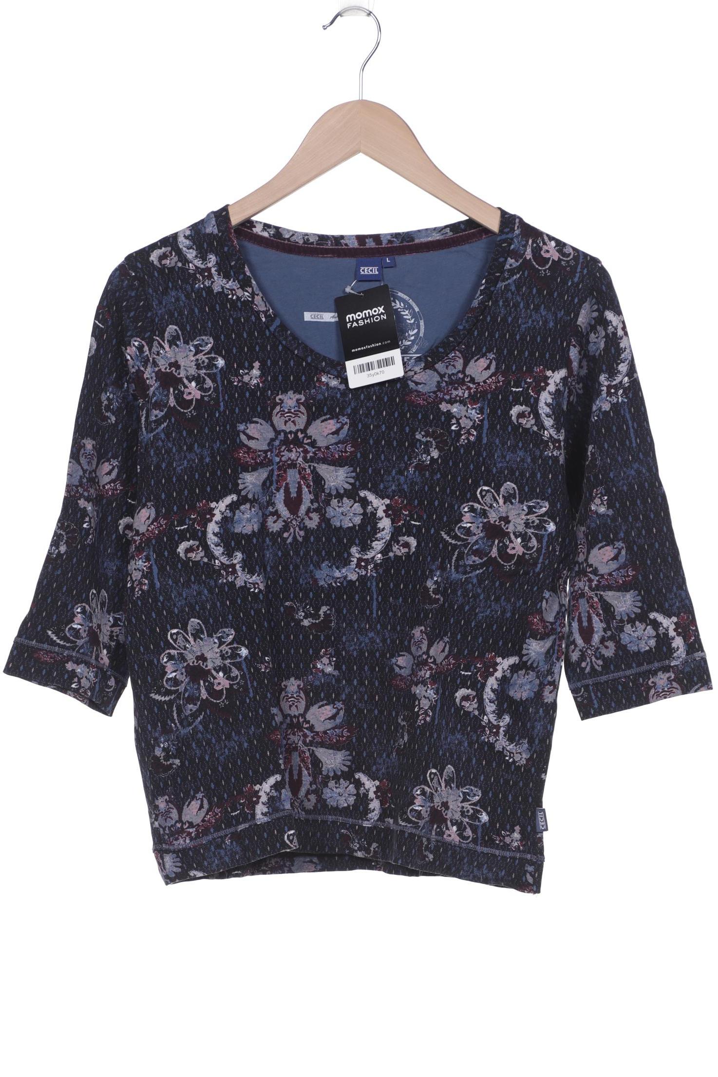 

CECIL Damen Langarmshirt, marineblau
