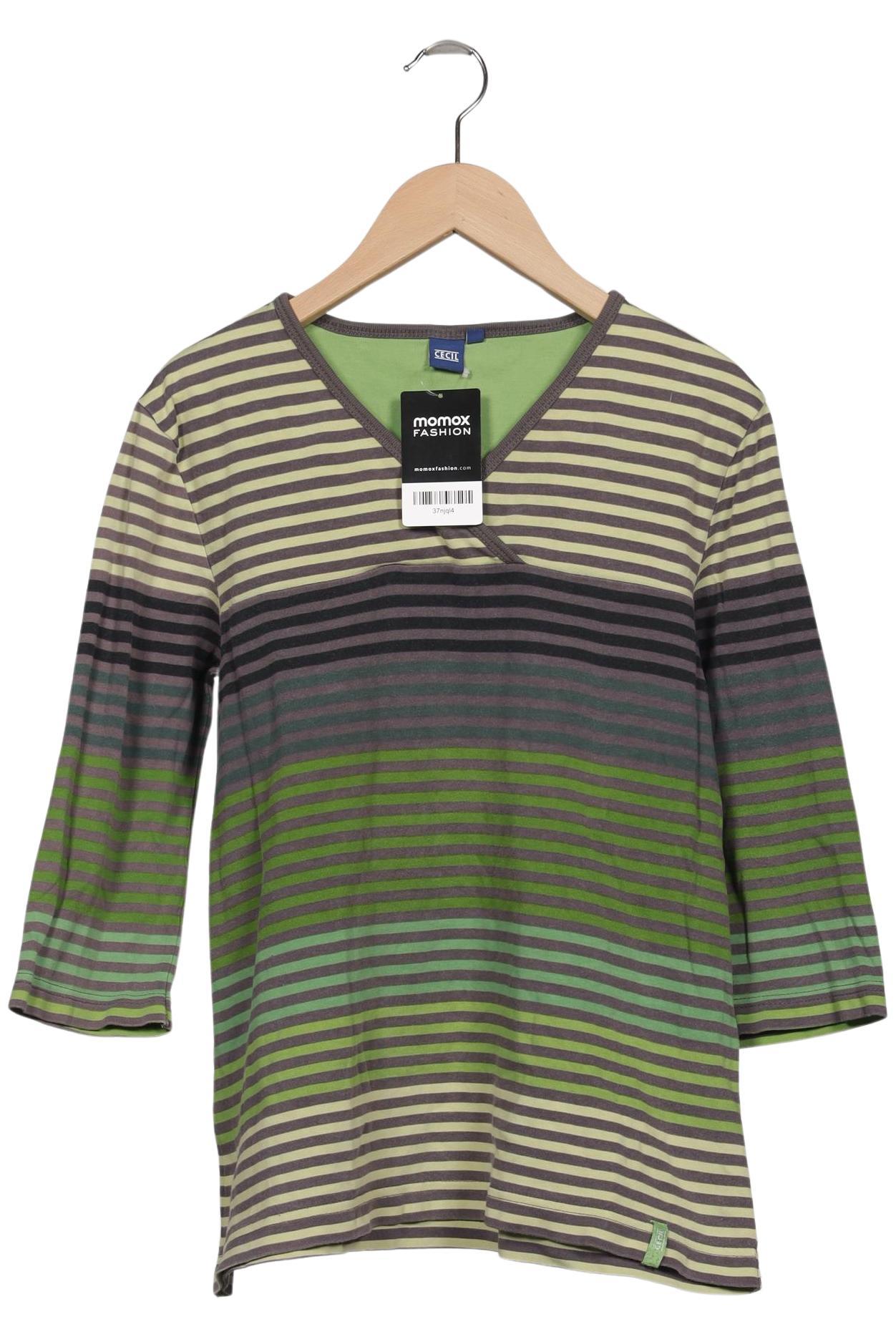 

Cecil Damen Langarmshirt, grün, Gr. 42