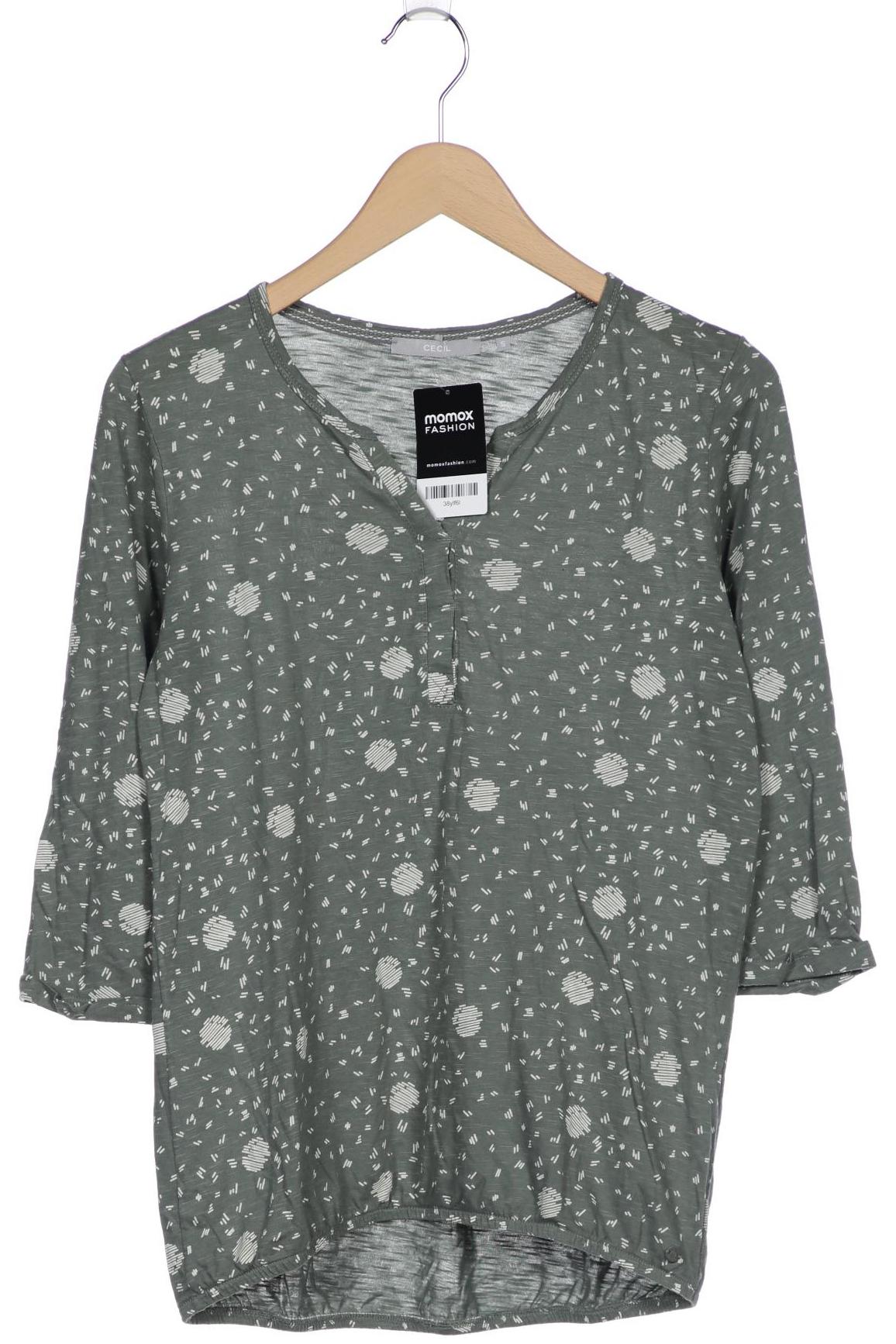 

CECIL Damen Langarmshirt, grün