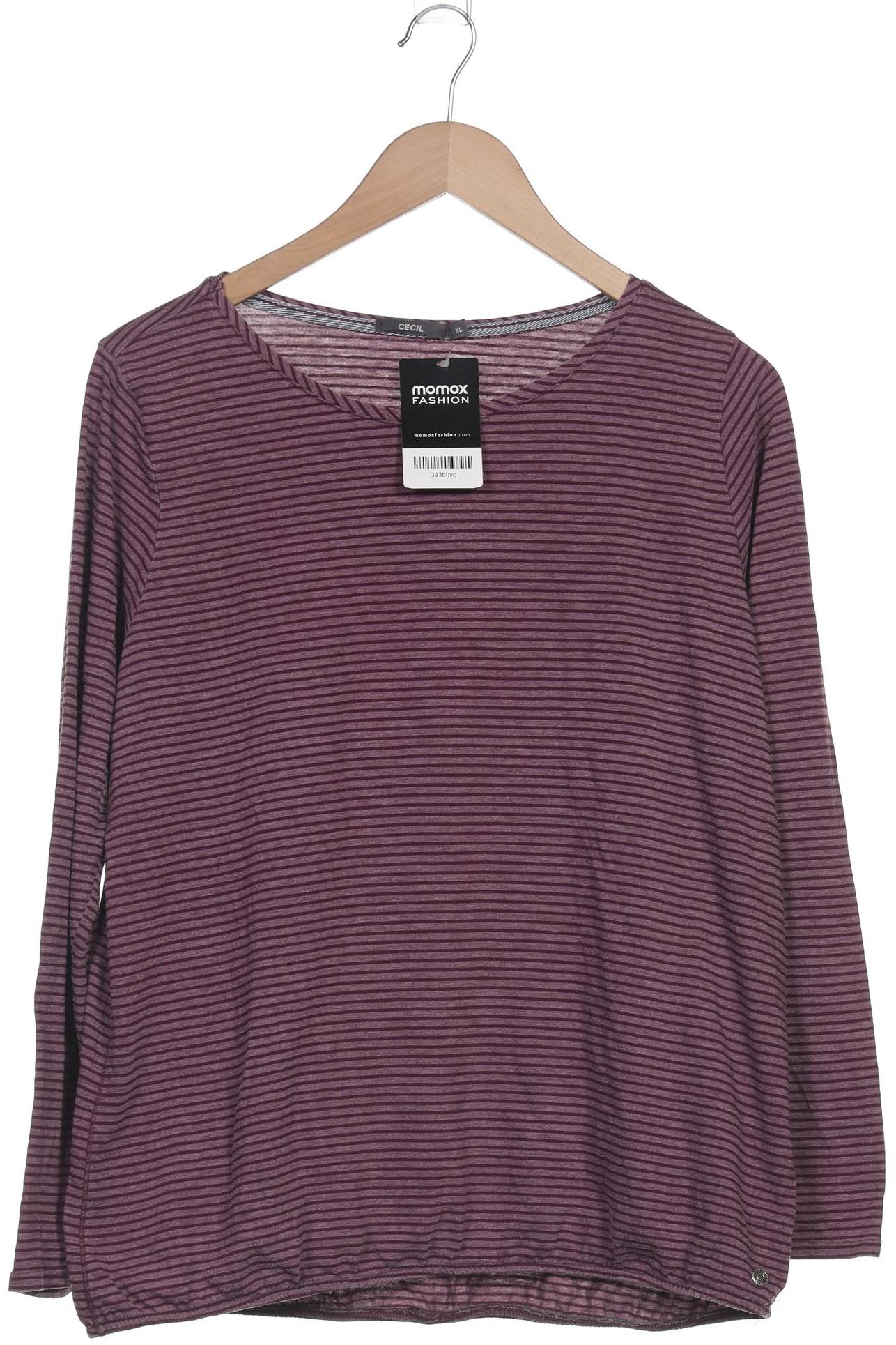 

Cecil Damen Langarmshirt, bordeaux, Gr. 44