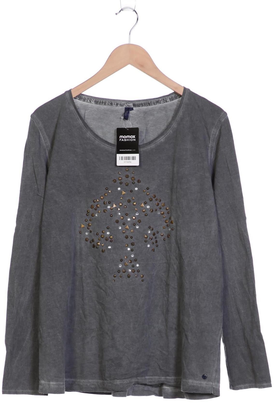 

Cecil Damen Langarmshirt, grau, Gr. 44