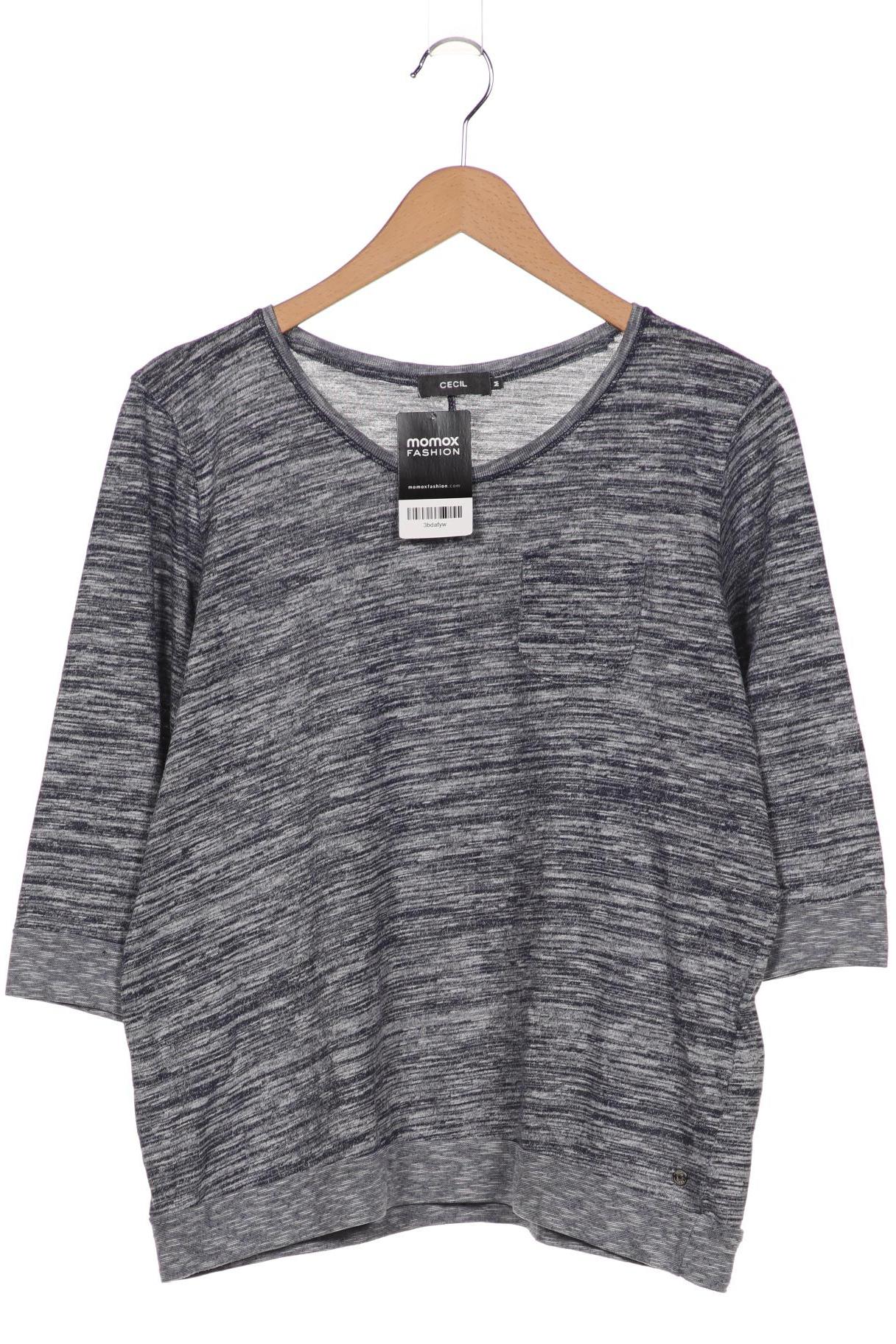 

Cecil Damen Langarmshirt, blau, Gr. 38