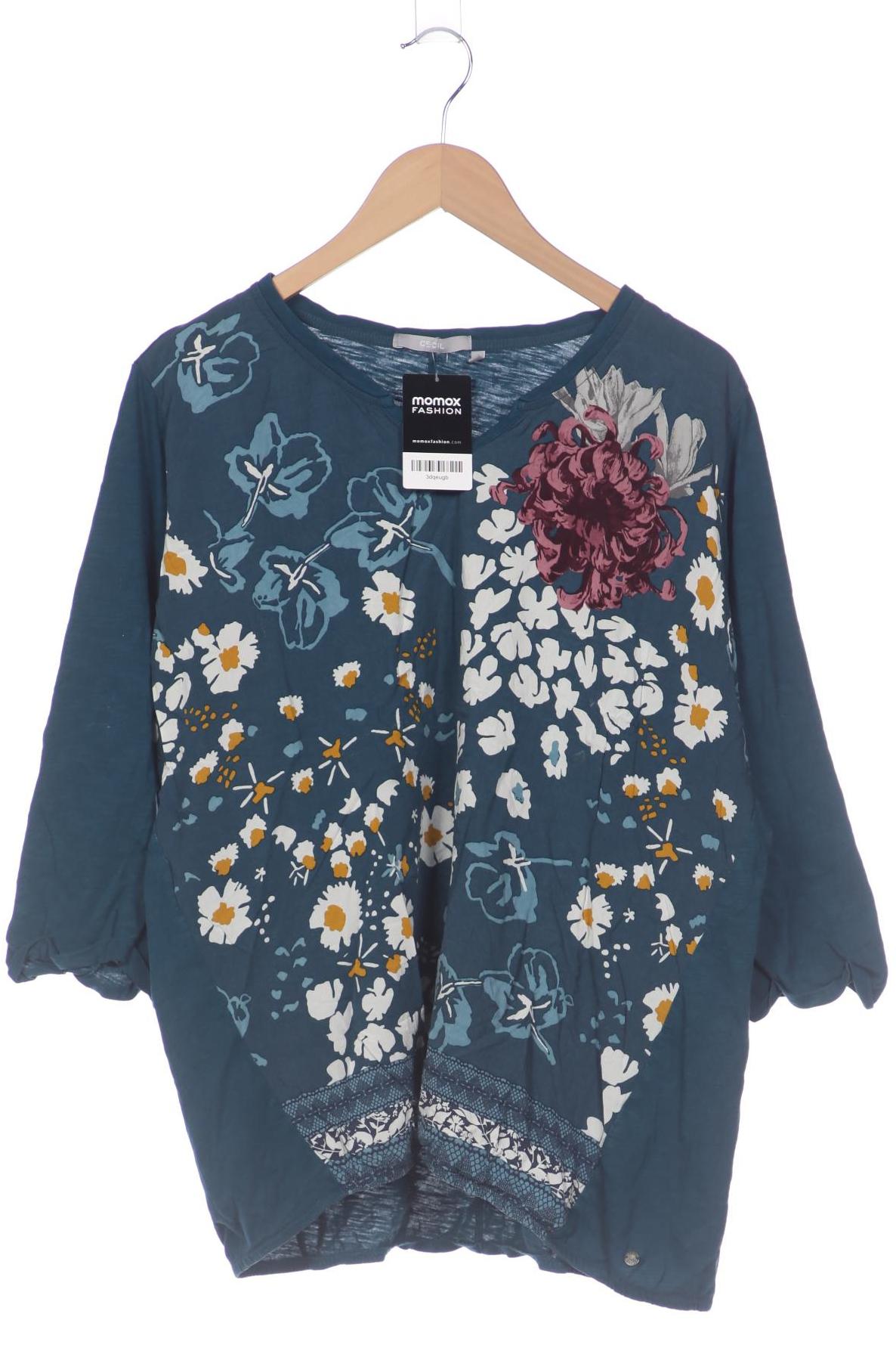 

Cecil Damen Langarmshirt, türkis, Gr. 44