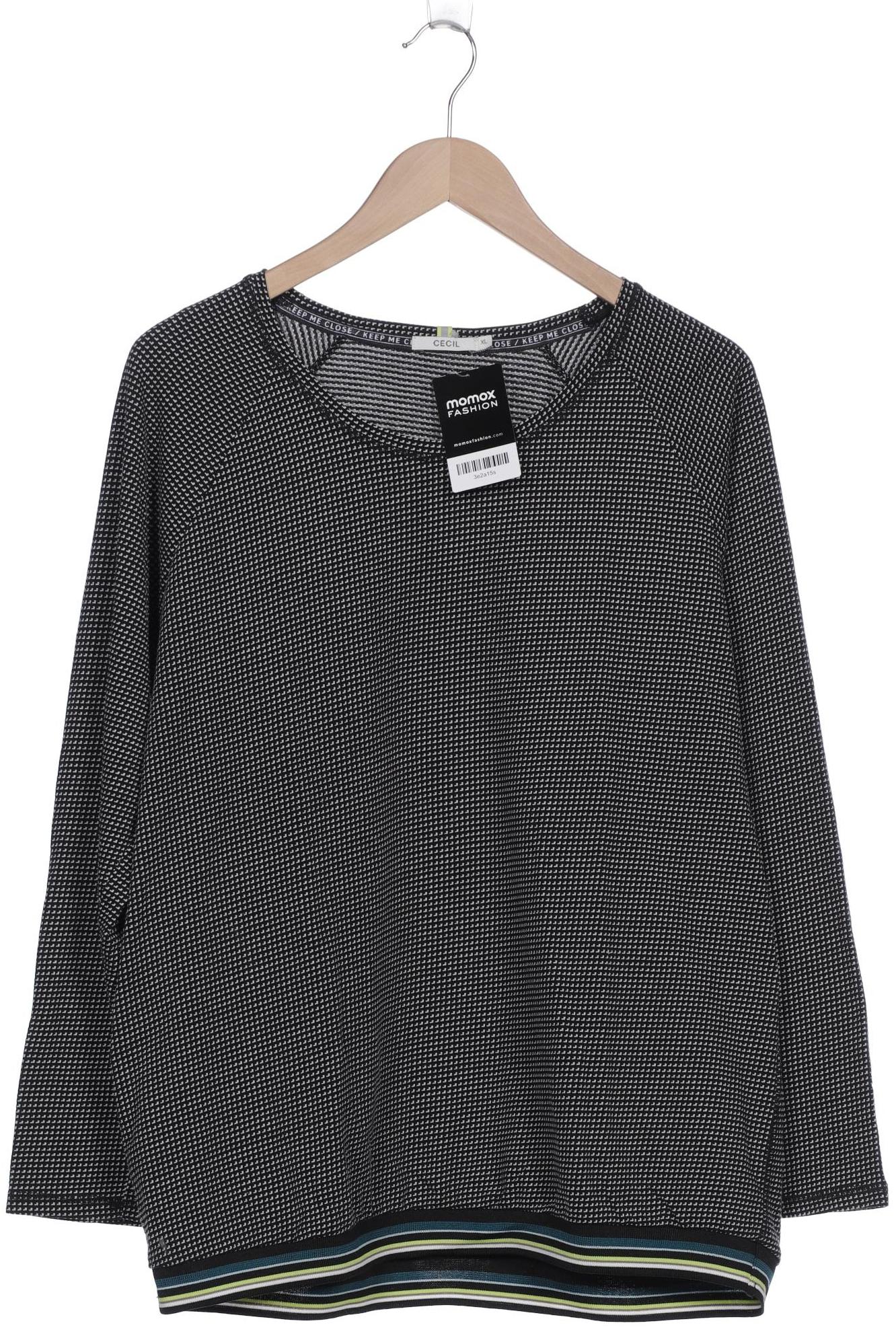 

CECIL Damen Langarmshirt, schwarz