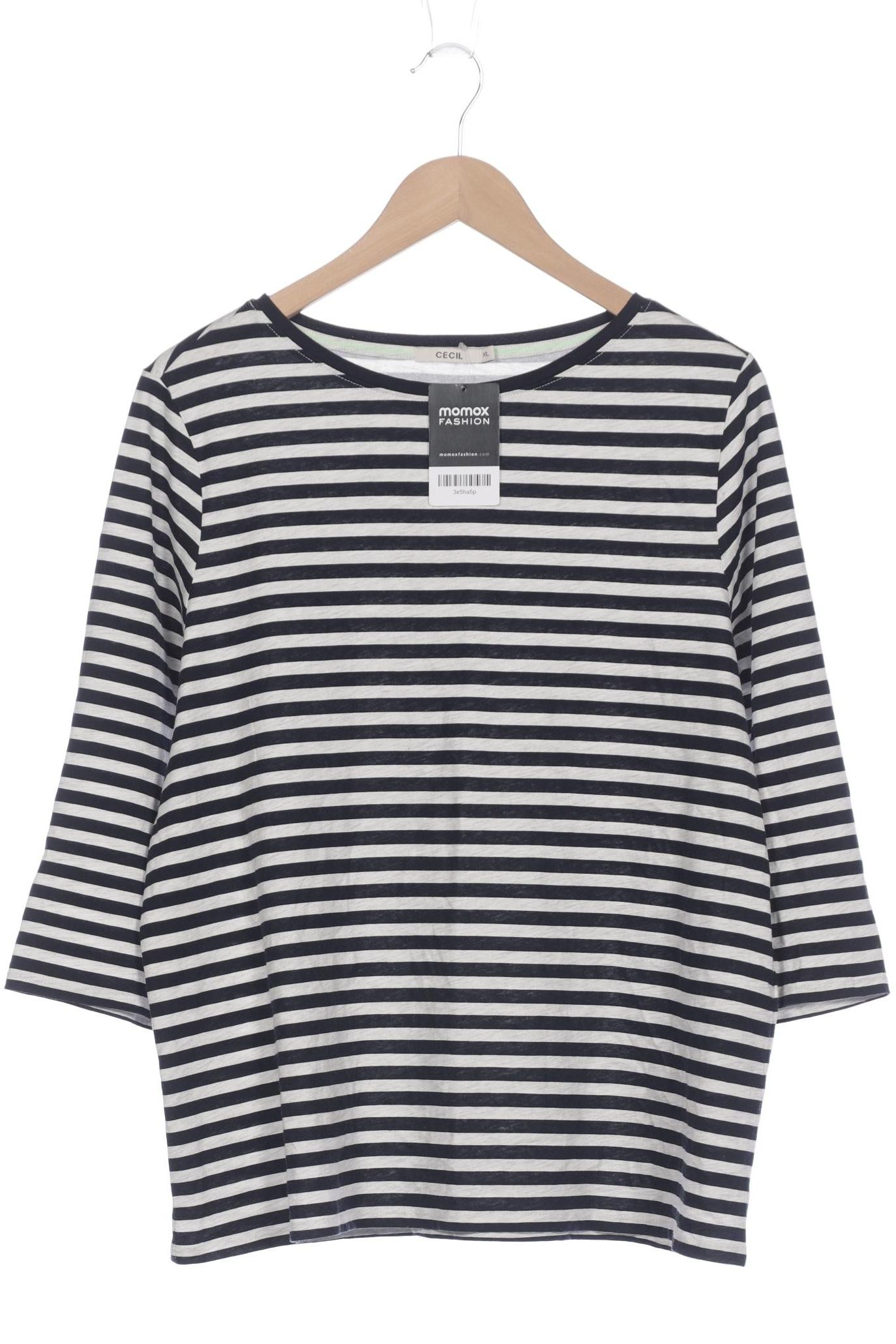 

Cecil Damen Langarmshirt, marineblau, Gr. 44