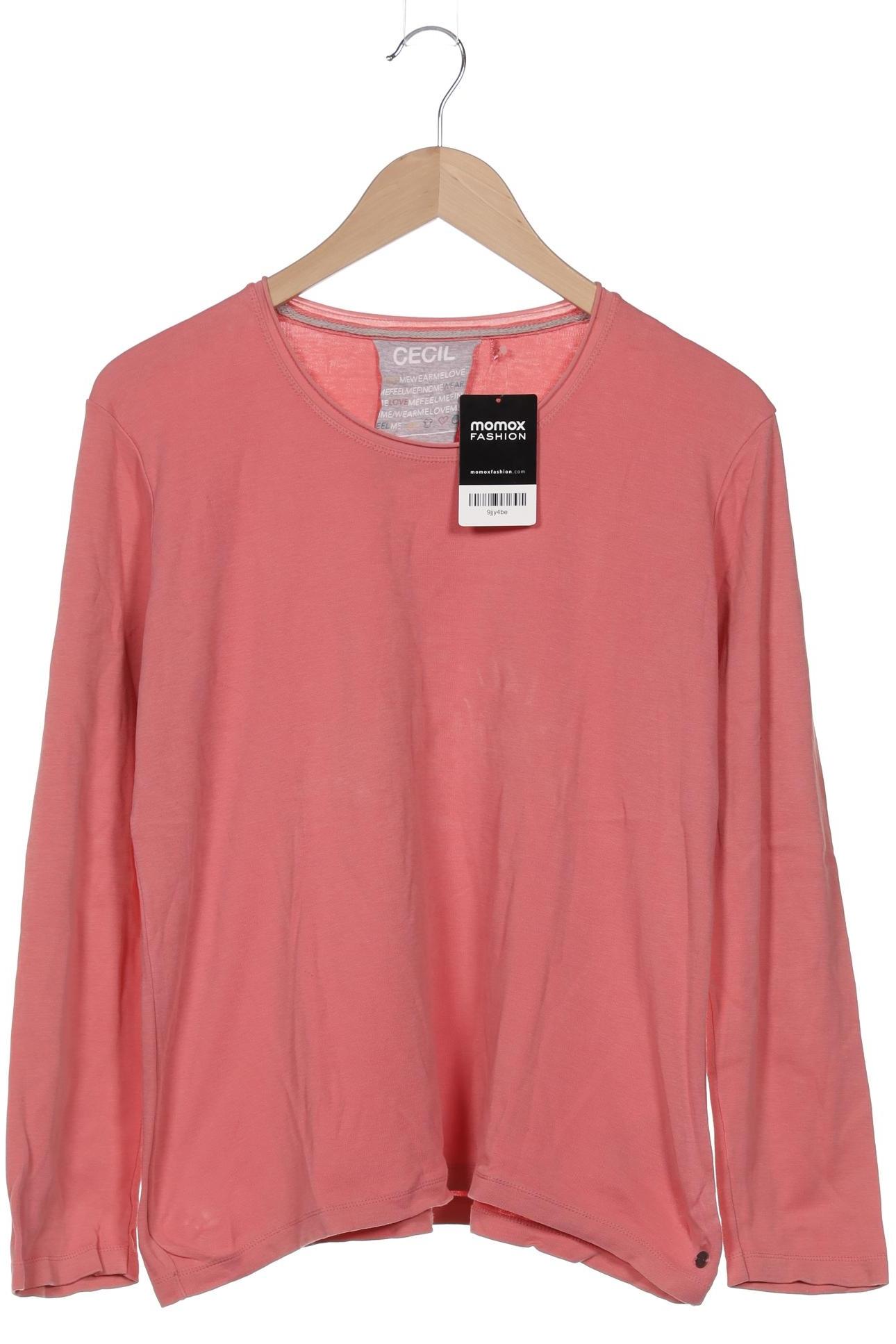 

Cecil Damen Langarmshirt, pink, Gr. 42