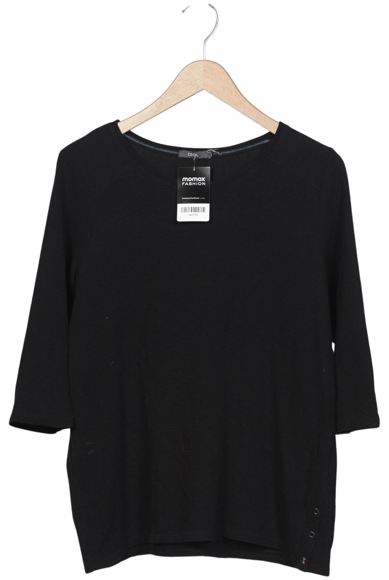 

Cecil Damen Langarmshirt, schwarz, Gr. 38