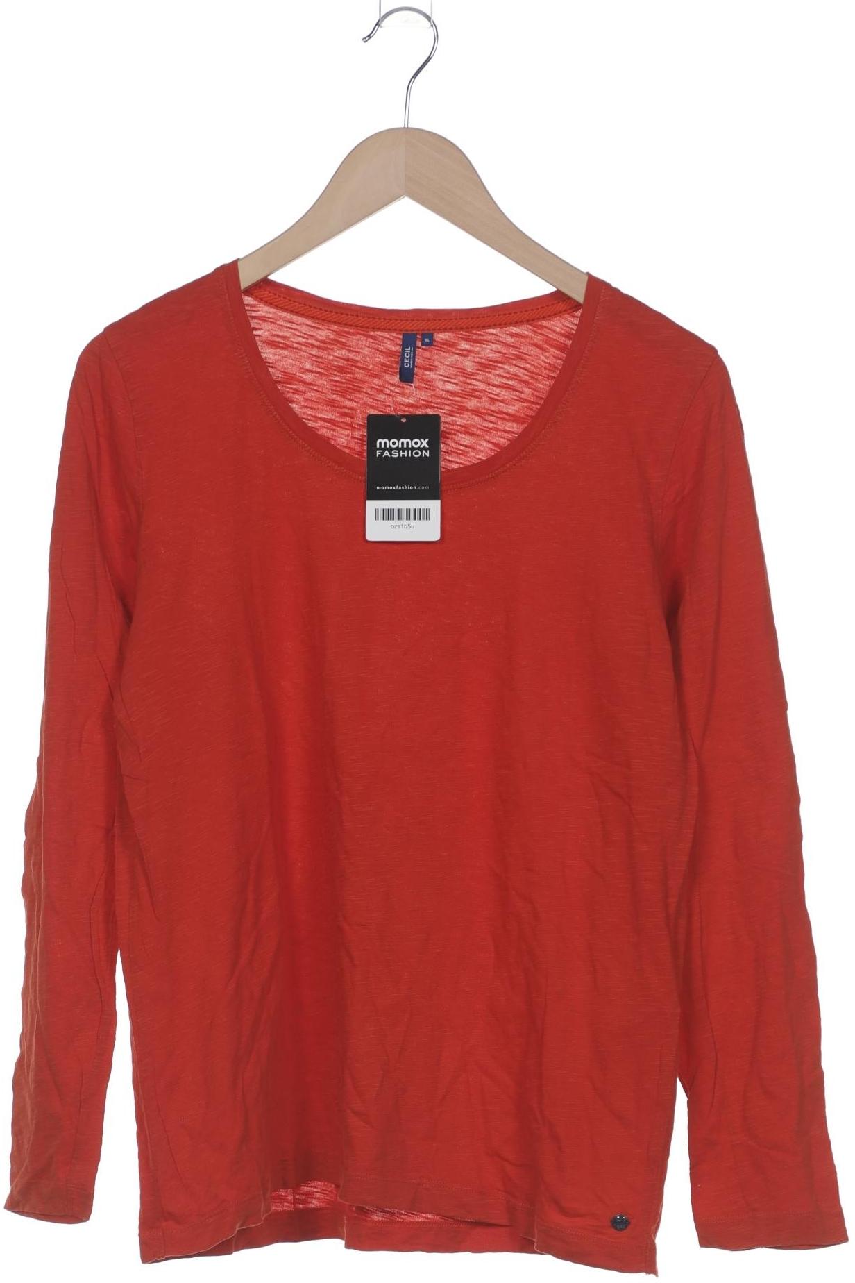 

Cecil Damen Langarmshirt, rot, Gr. 44
