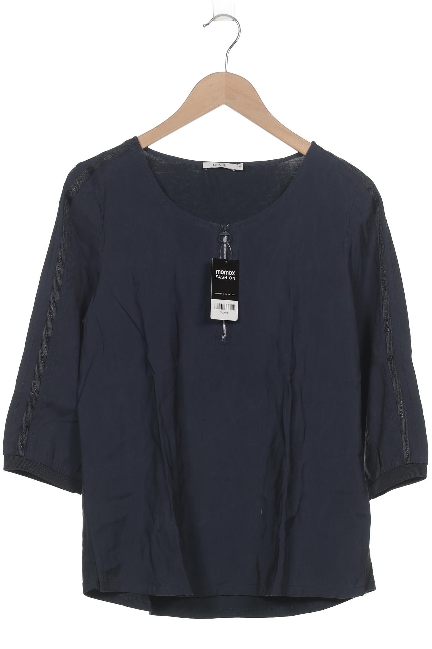 

Cecil Damen Langarmshirt, marineblau, Gr. 38