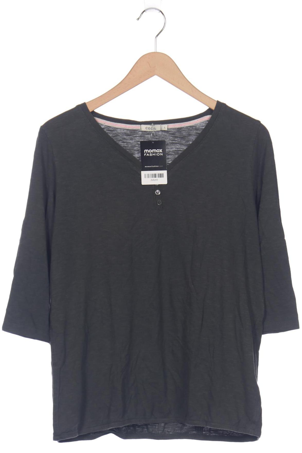 

Cecil Damen Langarmshirt, grün, Gr. 42