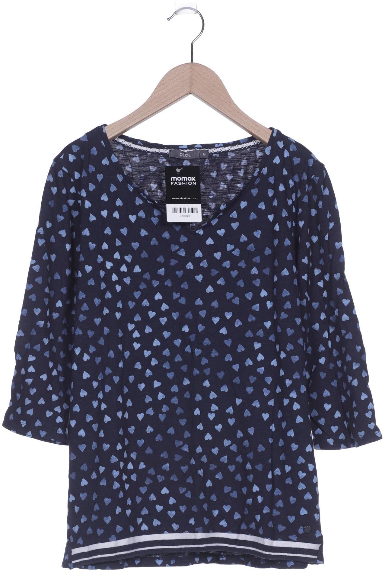 

CECIL Damen Langarmshirt, marineblau