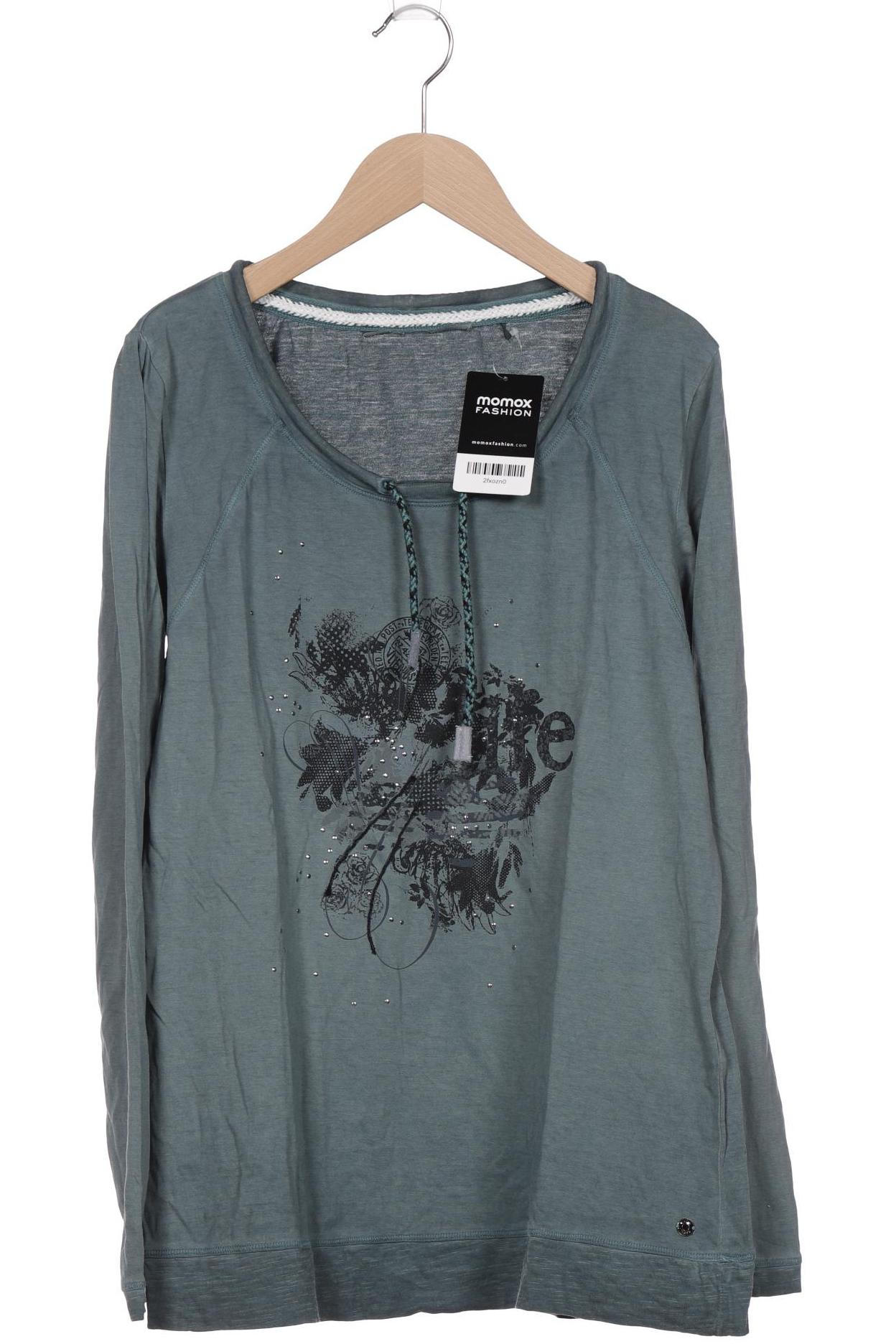 

Cecil Damen Langarmshirt, türkis, Gr. 44