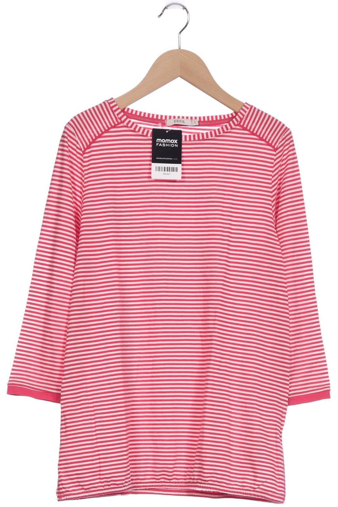

Cecil Damen Langarmshirt, pink, Gr. 36