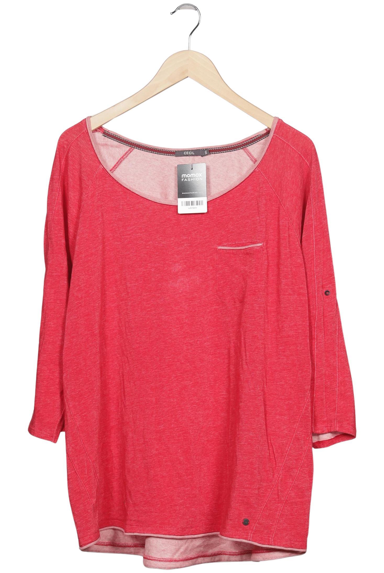 

Cecil Damen Langarmshirt, rot, Gr. 46