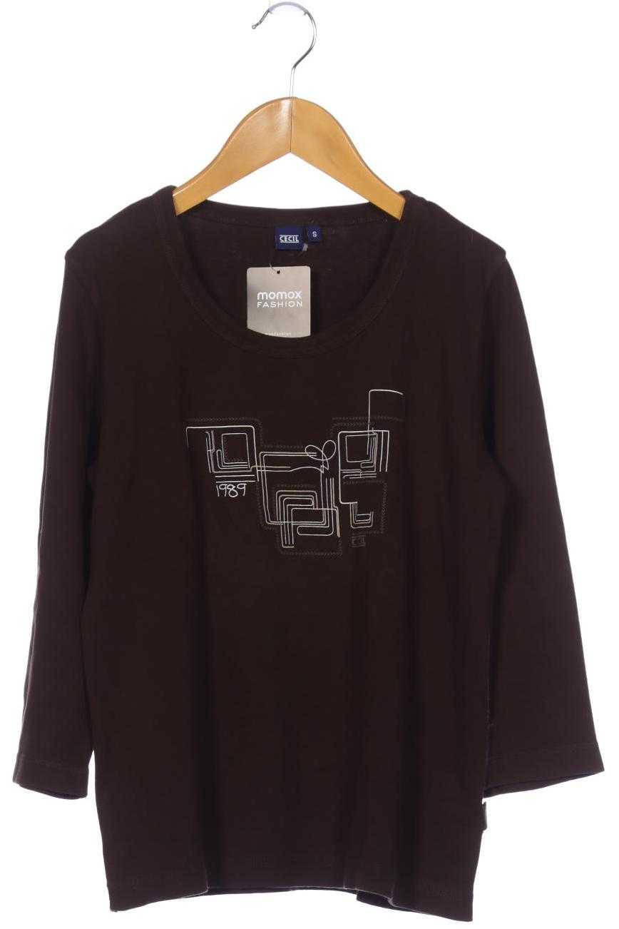 

CECIL Damen Langarmshirt, braun