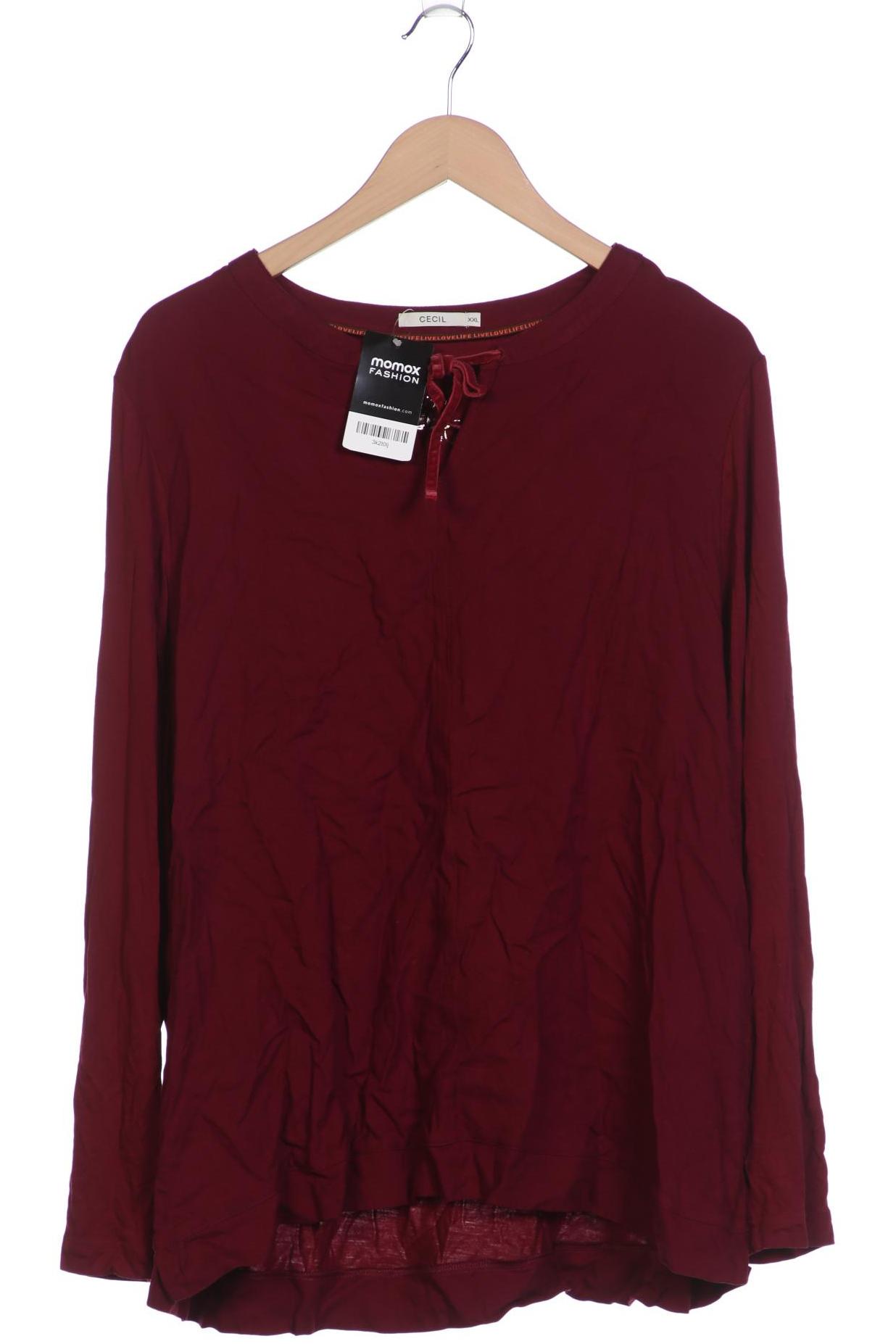 

CECIL Damen Langarmshirt, bordeaux