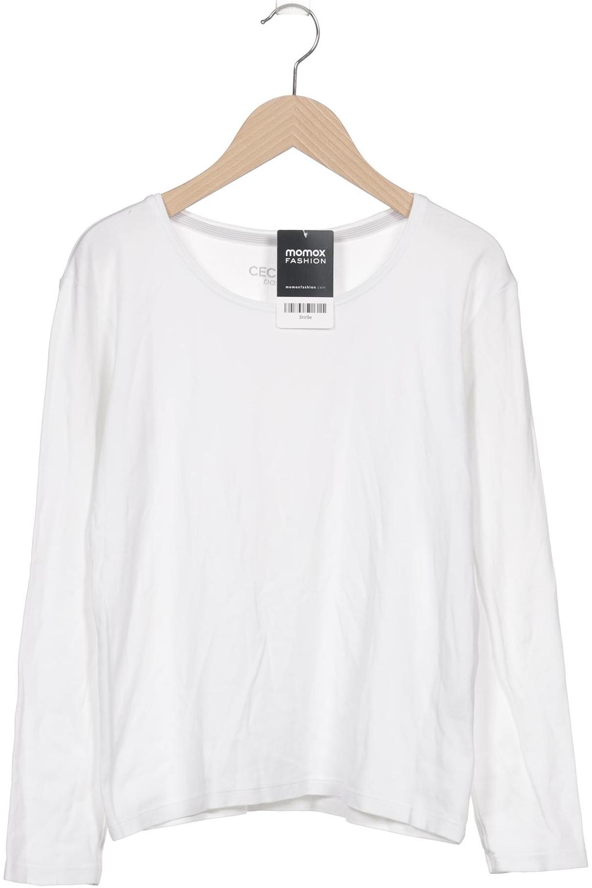 

Cecil Damen Langarmshirt, weiß, Gr. 36