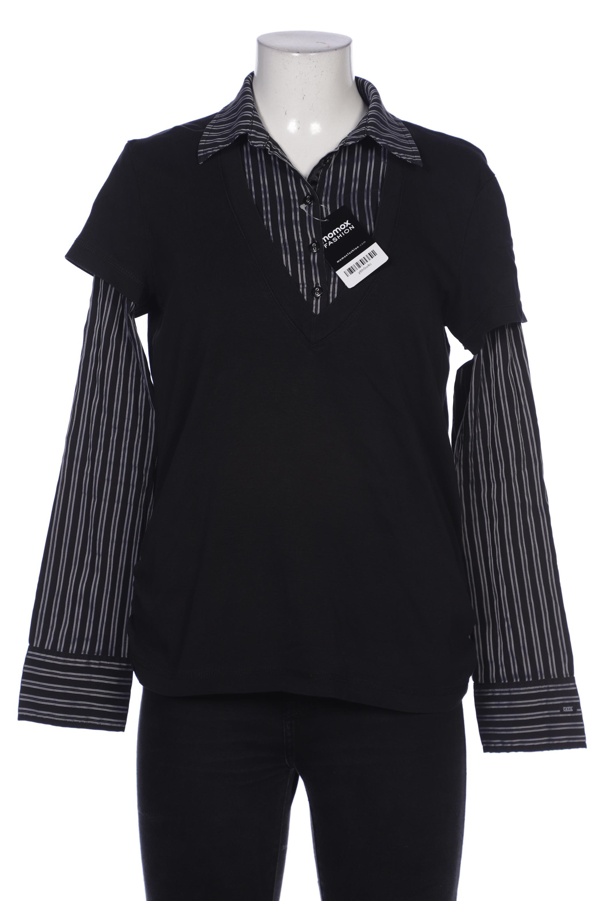 

Cecil Damen Langarmshirt, marineblau, Gr. 42