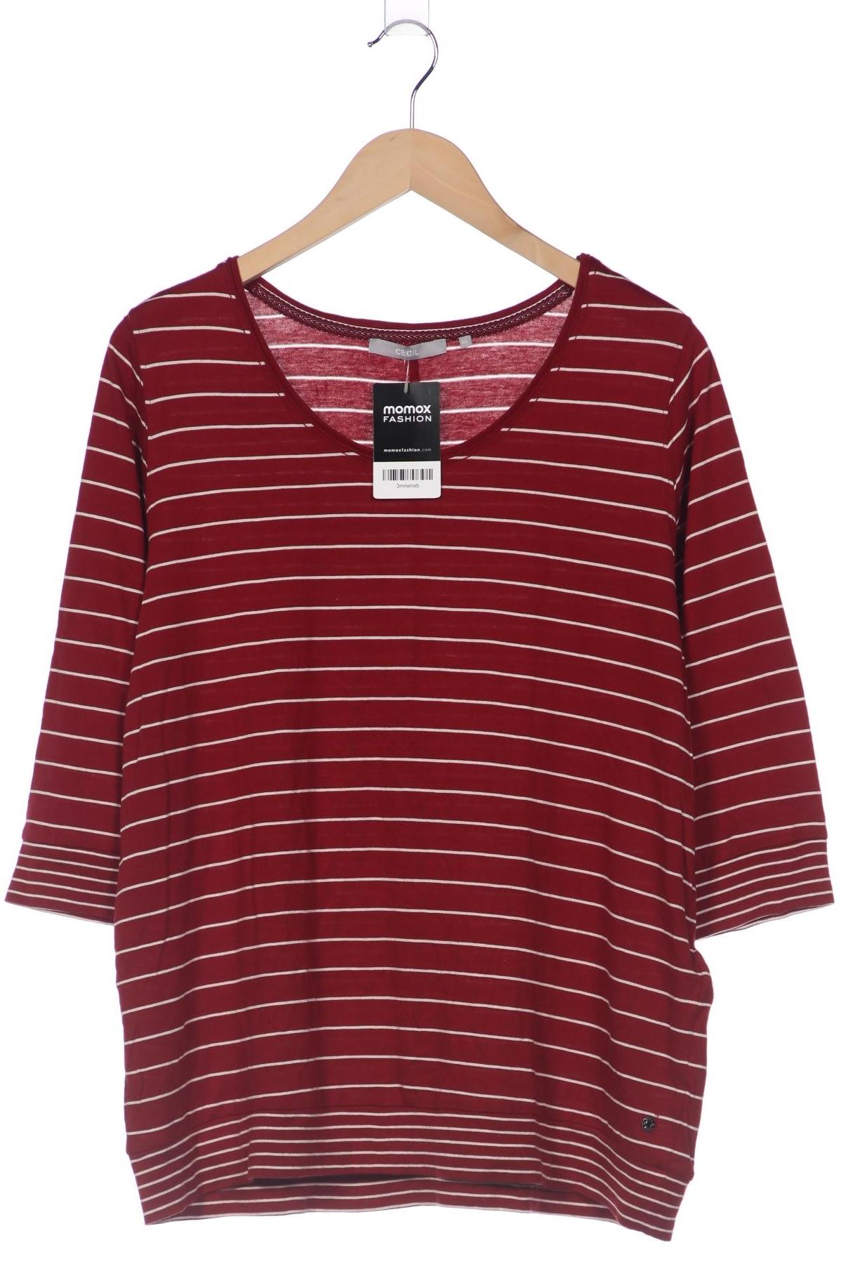 

Cecil Damen Langarmshirt, bordeaux, Gr. 44