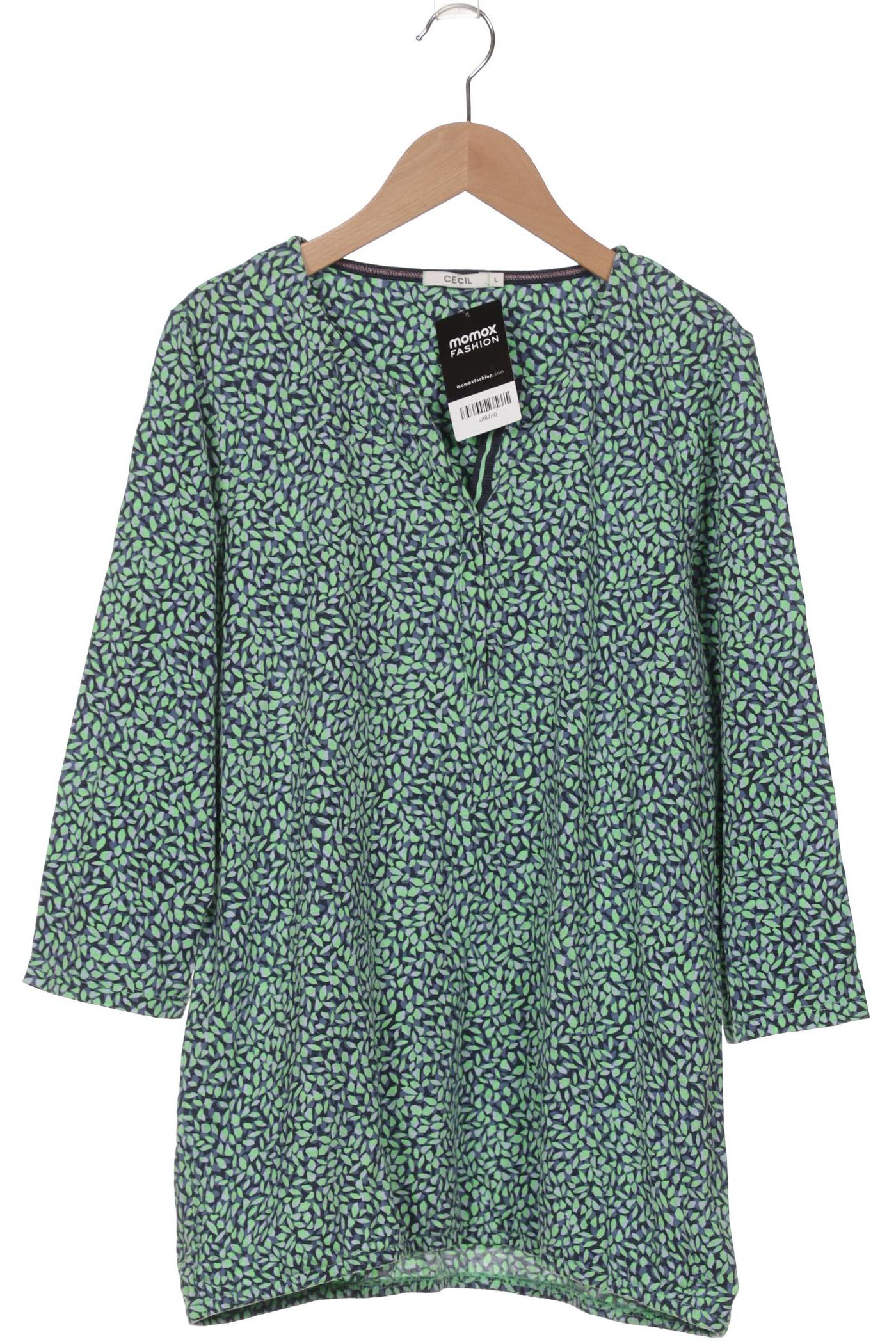 

Cecil Damen Langarmshirt, grün, Gr. 42