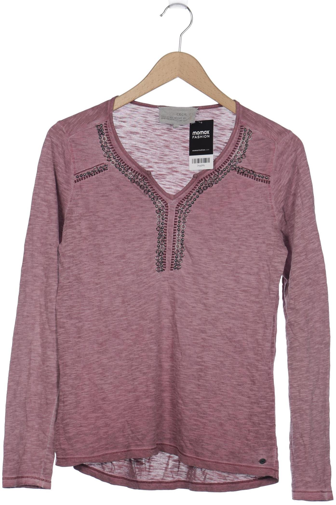 

CECIL Damen Langarmshirt, pink