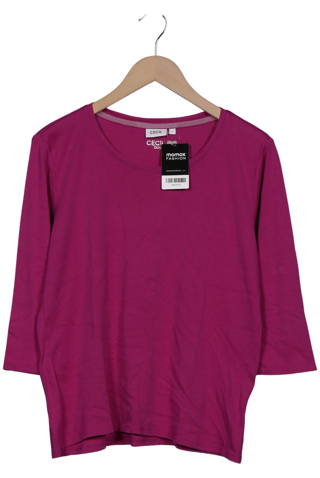 

Cecil Damen Langarmshirt, flieder, Gr. 42