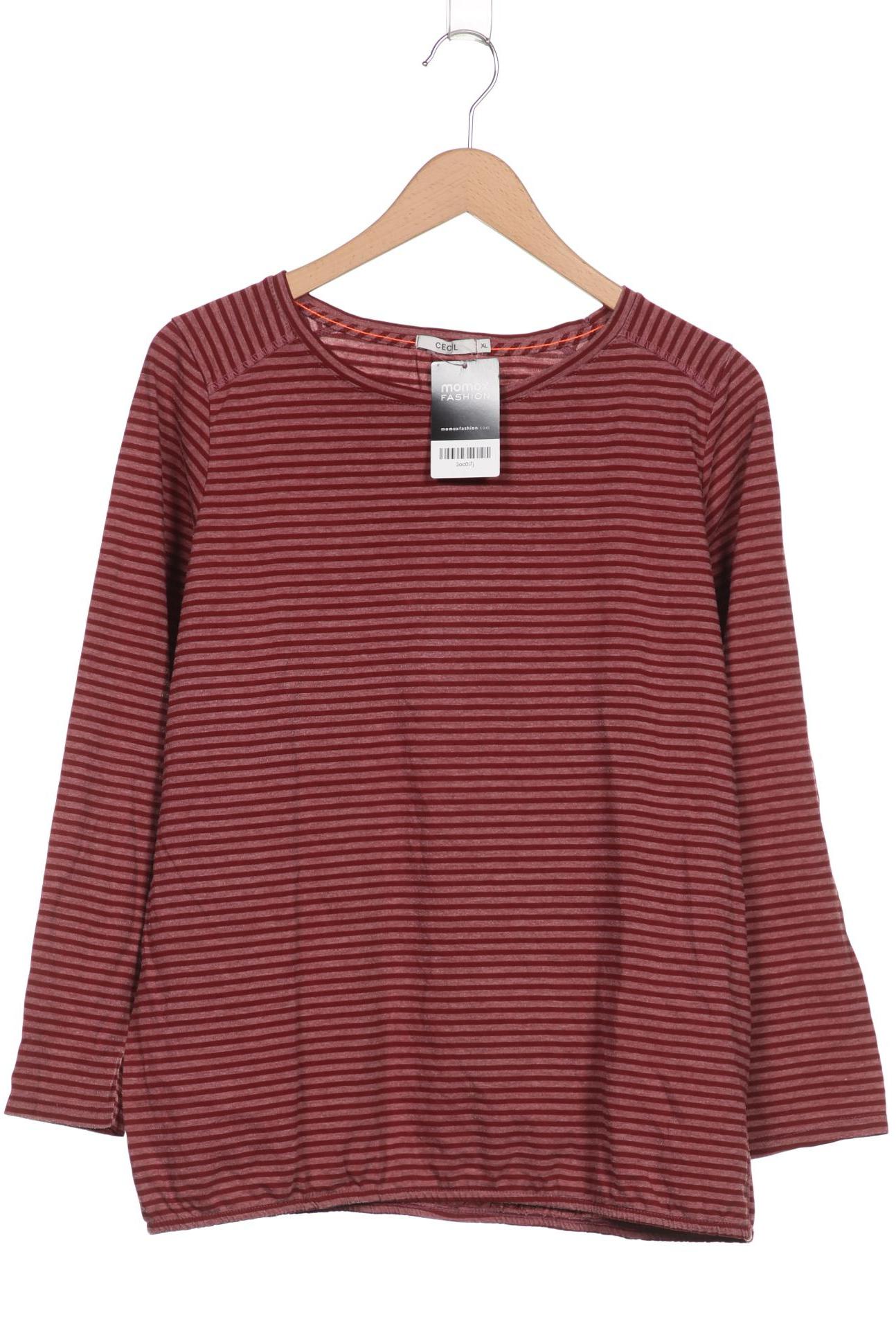 

CECIL Damen Langarmshirt, bordeaux