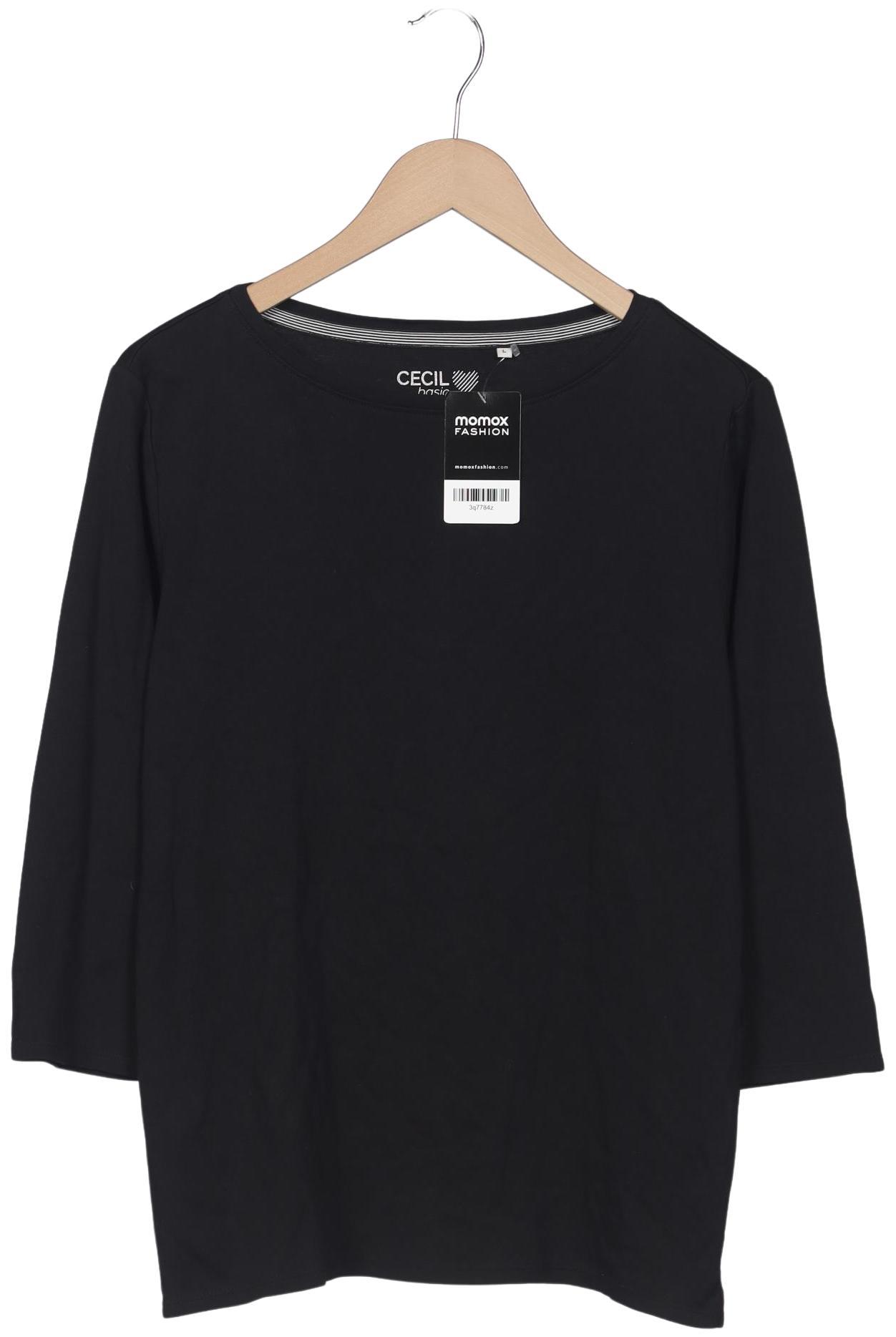 

Cecil Damen Langarmshirt, schwarz, Gr. 42