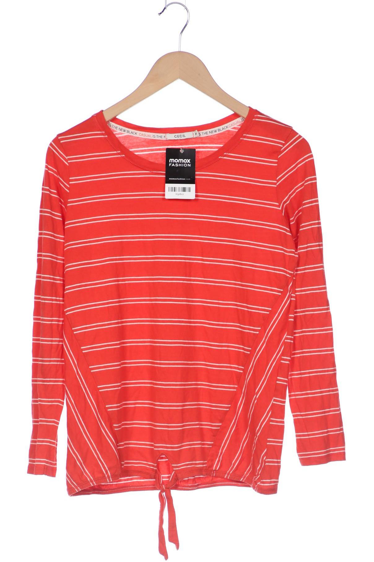 

Cecil Damen Langarmshirt, rot, Gr. 38