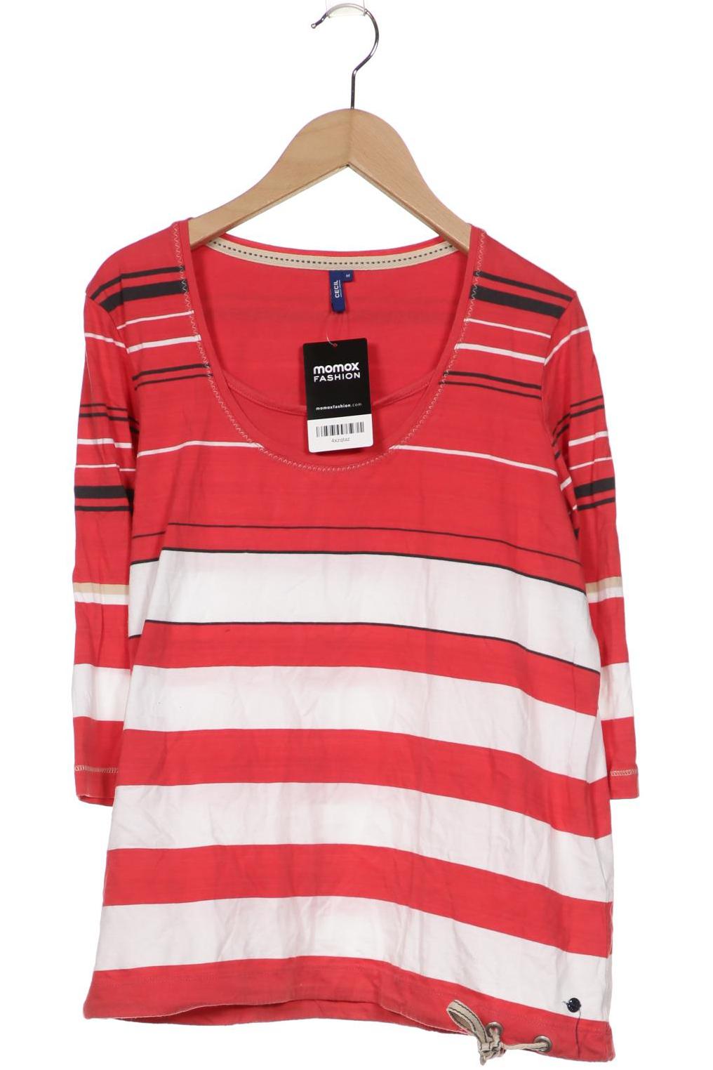 

Cecil Damen Langarmshirt, rot, Gr. 38