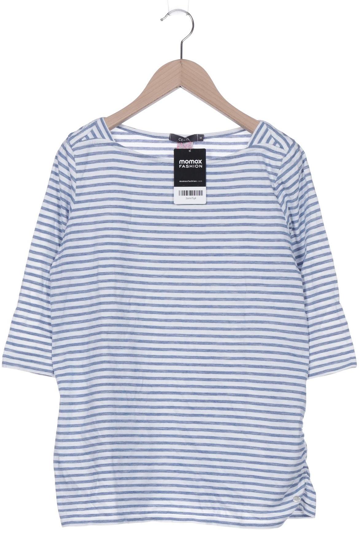 

Cecil Damen Langarmshirt, weiß, Gr. 38