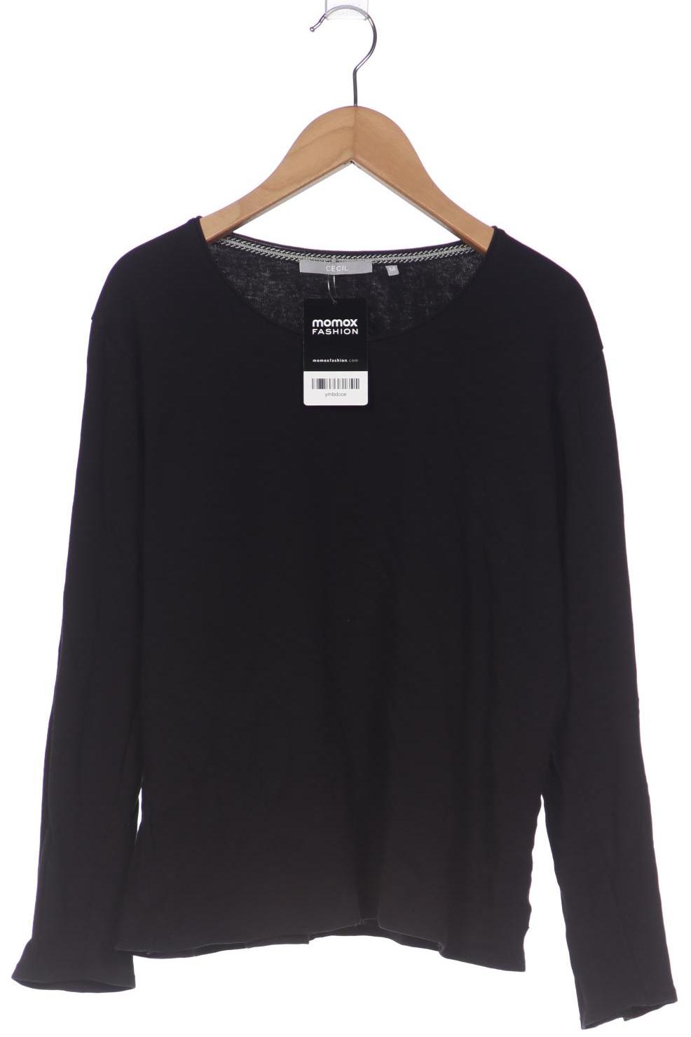 

Cecil Damen Langarmshirt, schwarz, Gr. 38