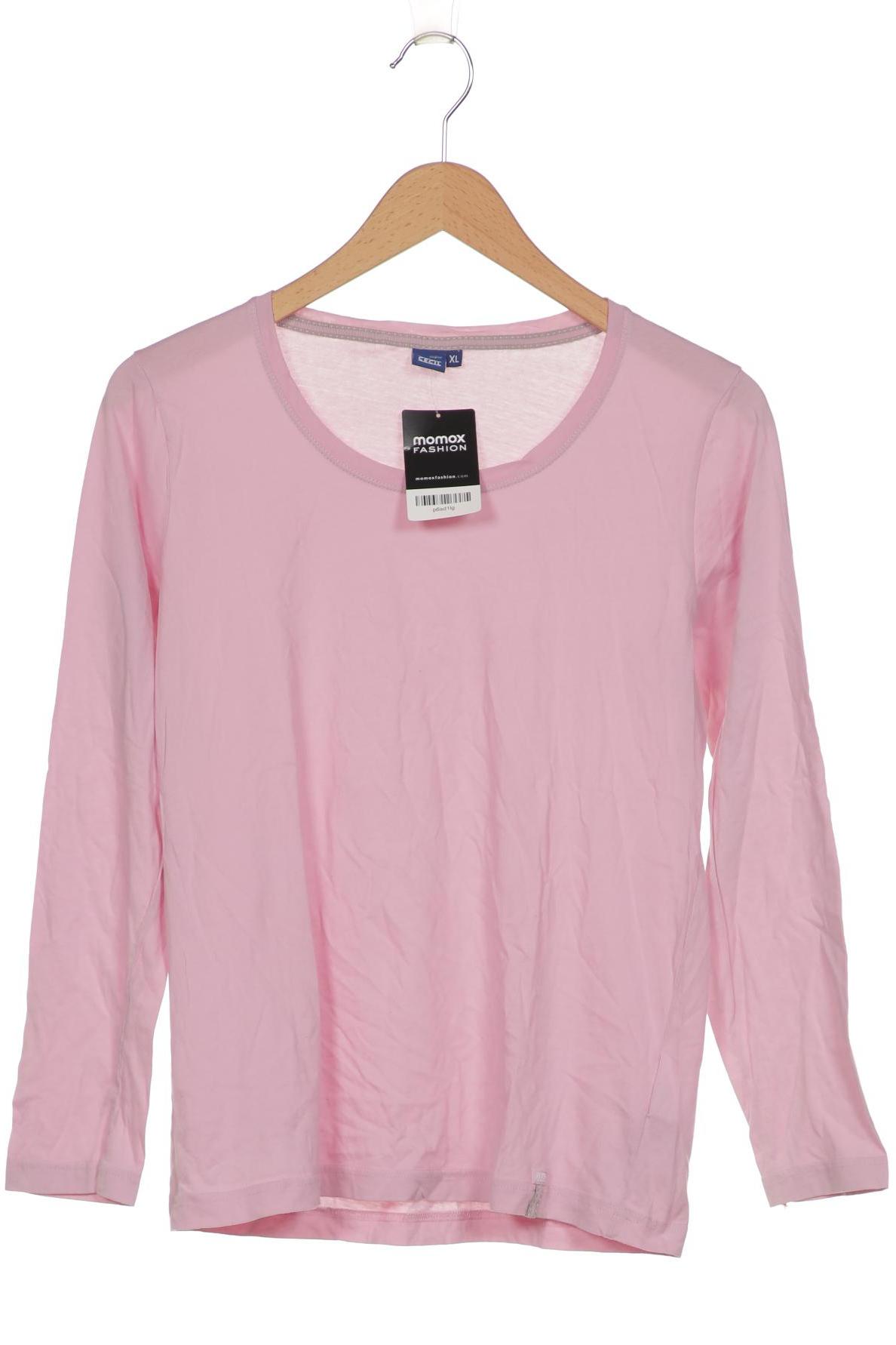 

CECIL Damen Langarmshirt, pink