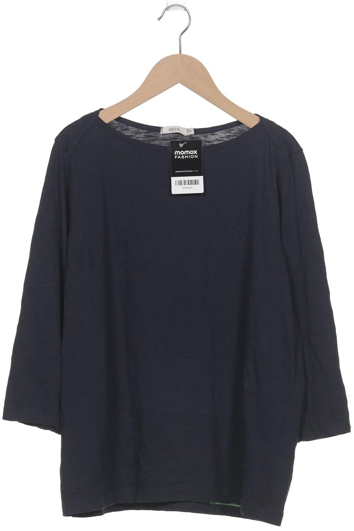 

Cecil Damen Langarmshirt, marineblau, Gr. 38