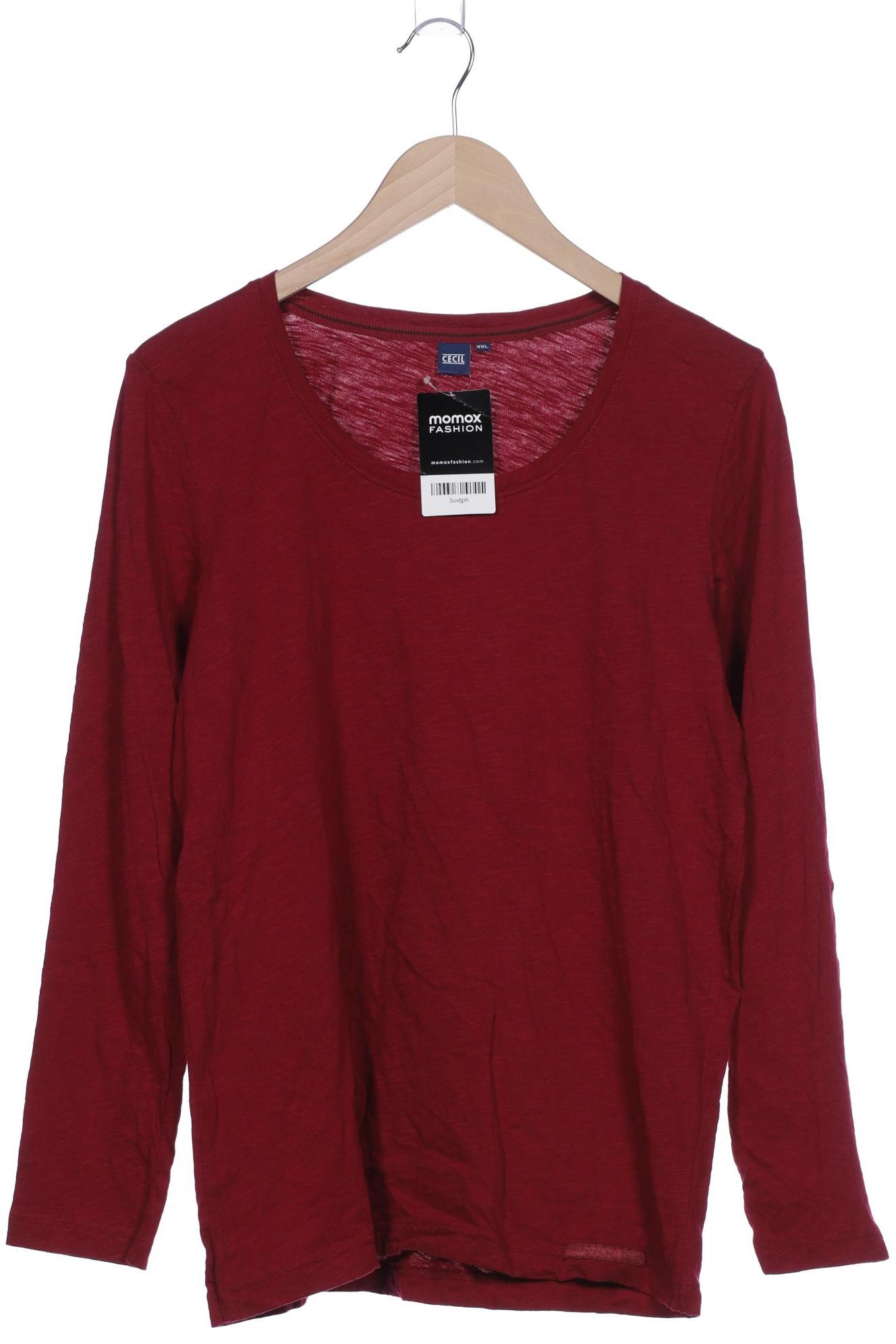 

CECIL Damen Langarmshirt, bordeaux