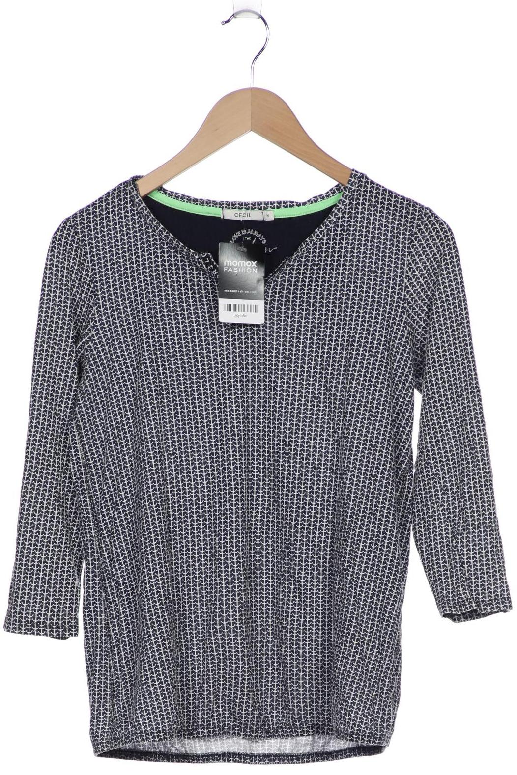 

CECIL Damen Langarmshirt, marineblau